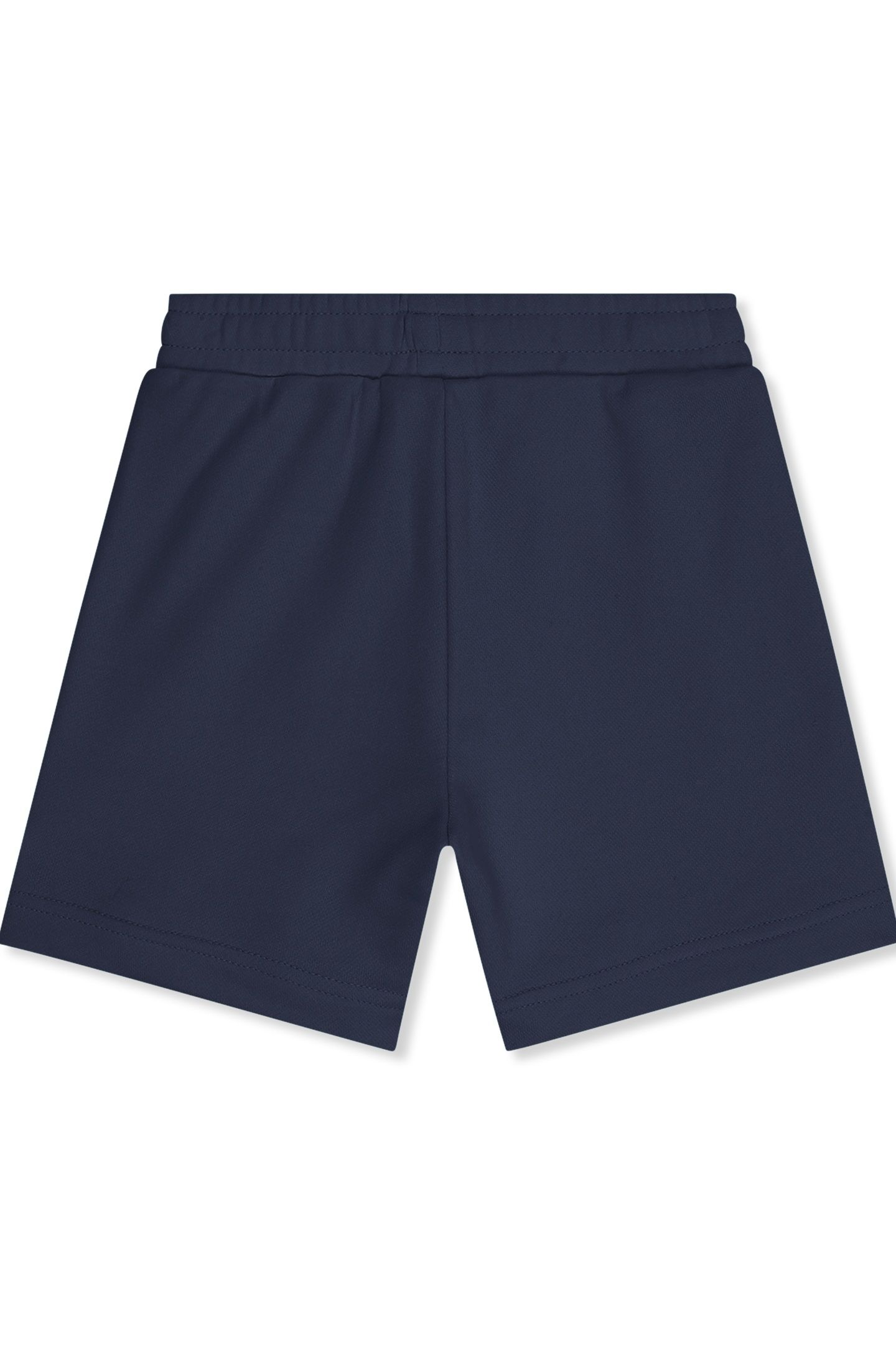 BENNA REGULAR LOGO SWEAT SHORTS BLACK IRIS 2
