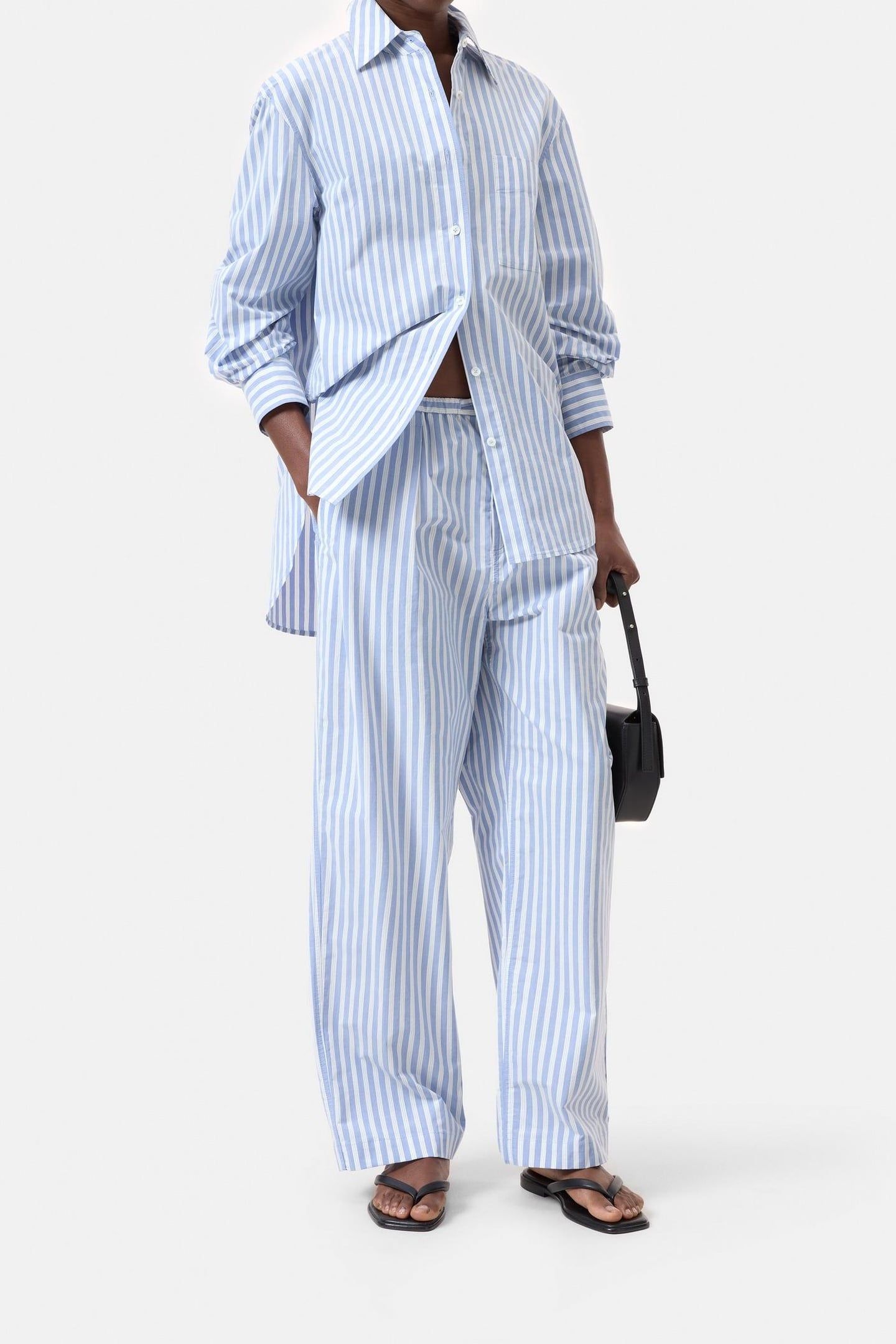 OVERSIZE SHIRT CORNFLOWER BLUE 2