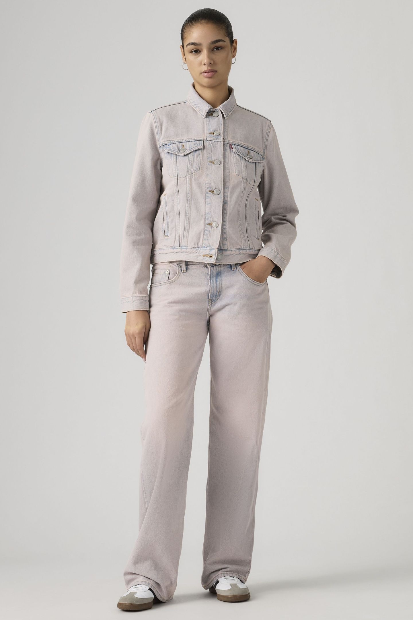 LOW LOOSE ROSE UP JEANS 2