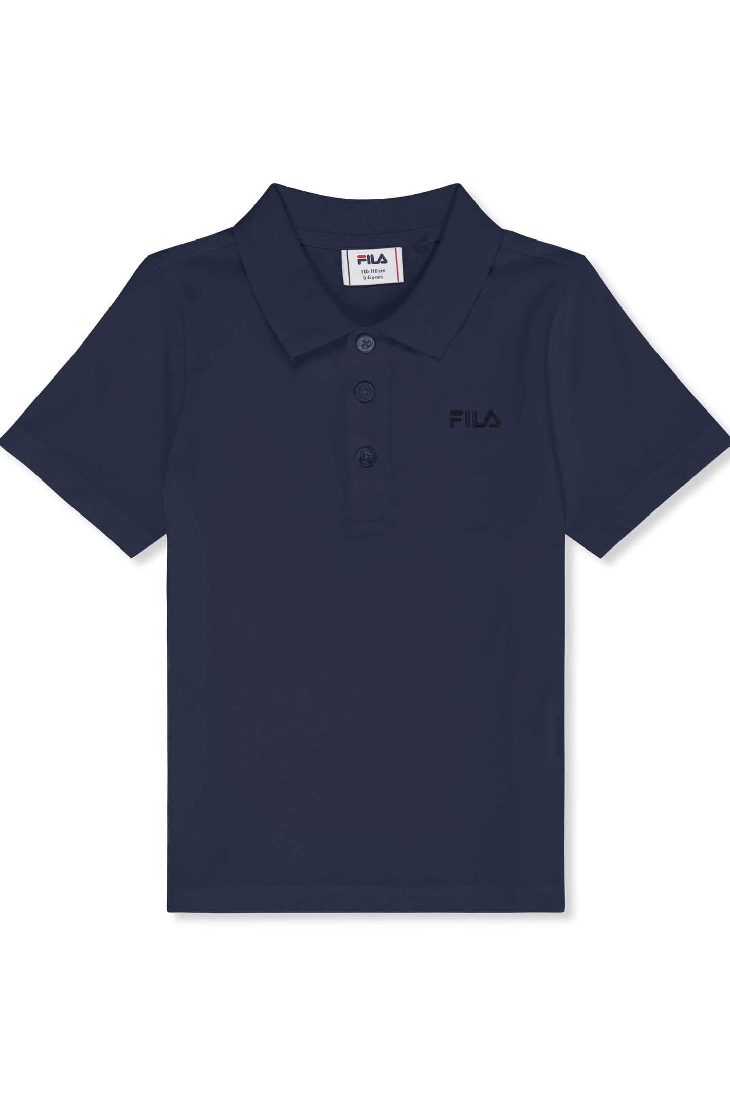 POMAIA REGULAR LOGO POLO SHIRT BLACK IRIS 1