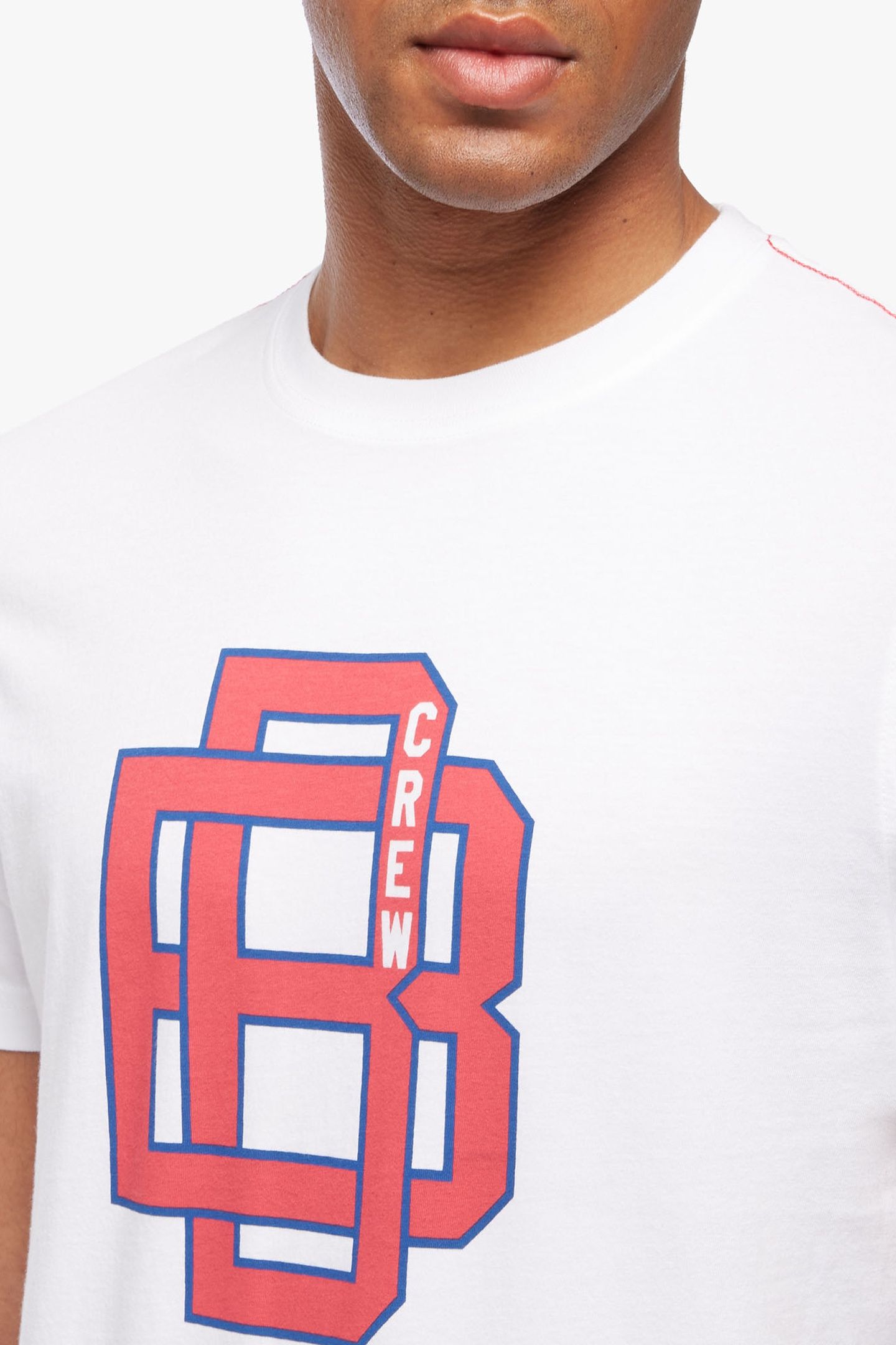 BROOKS BROTHERS GRAPHIC T-SHIRT OPEN WHITE 5