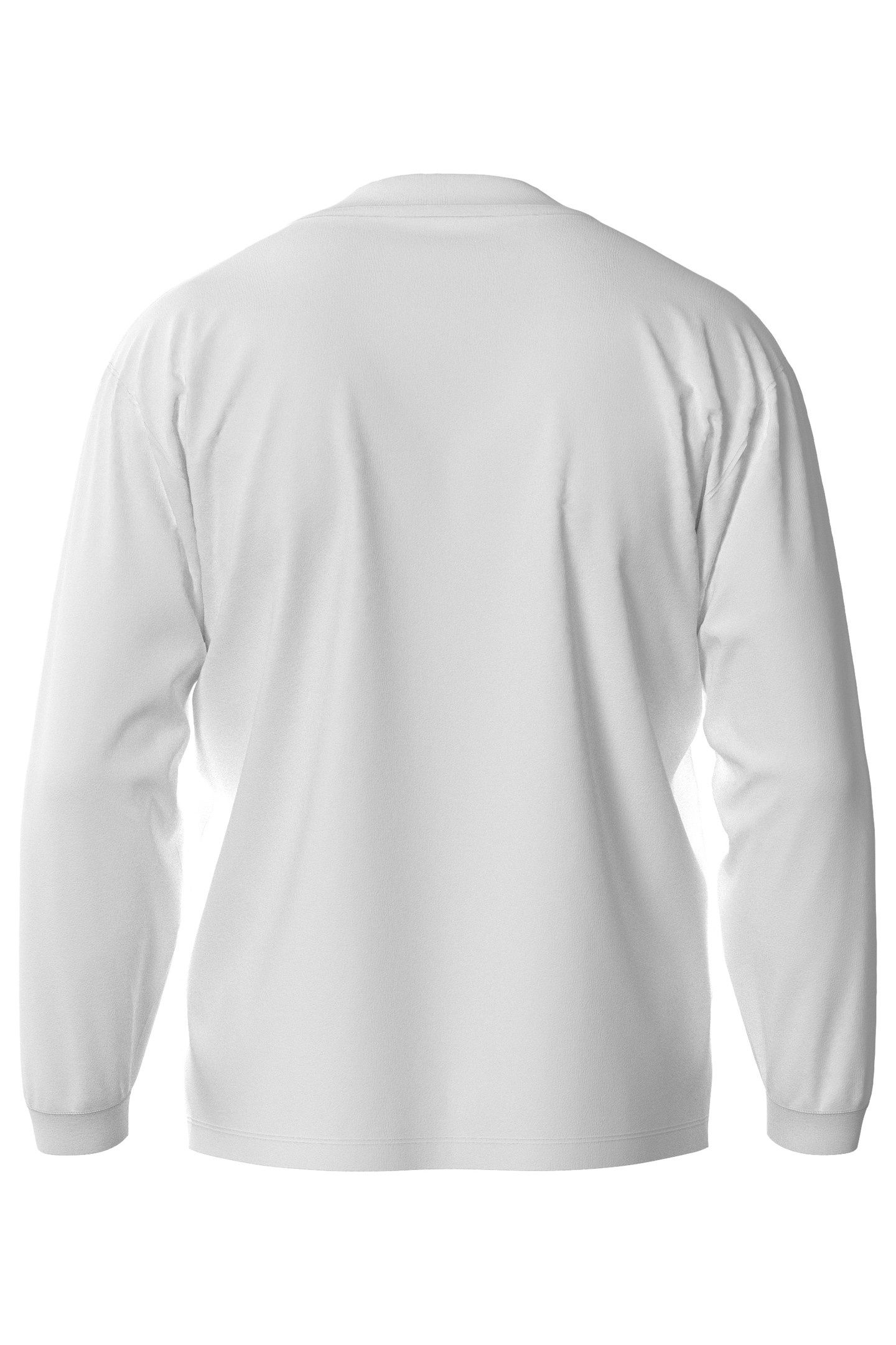 ATHLETICS COTTON LONG SLEEVE WHITE 8