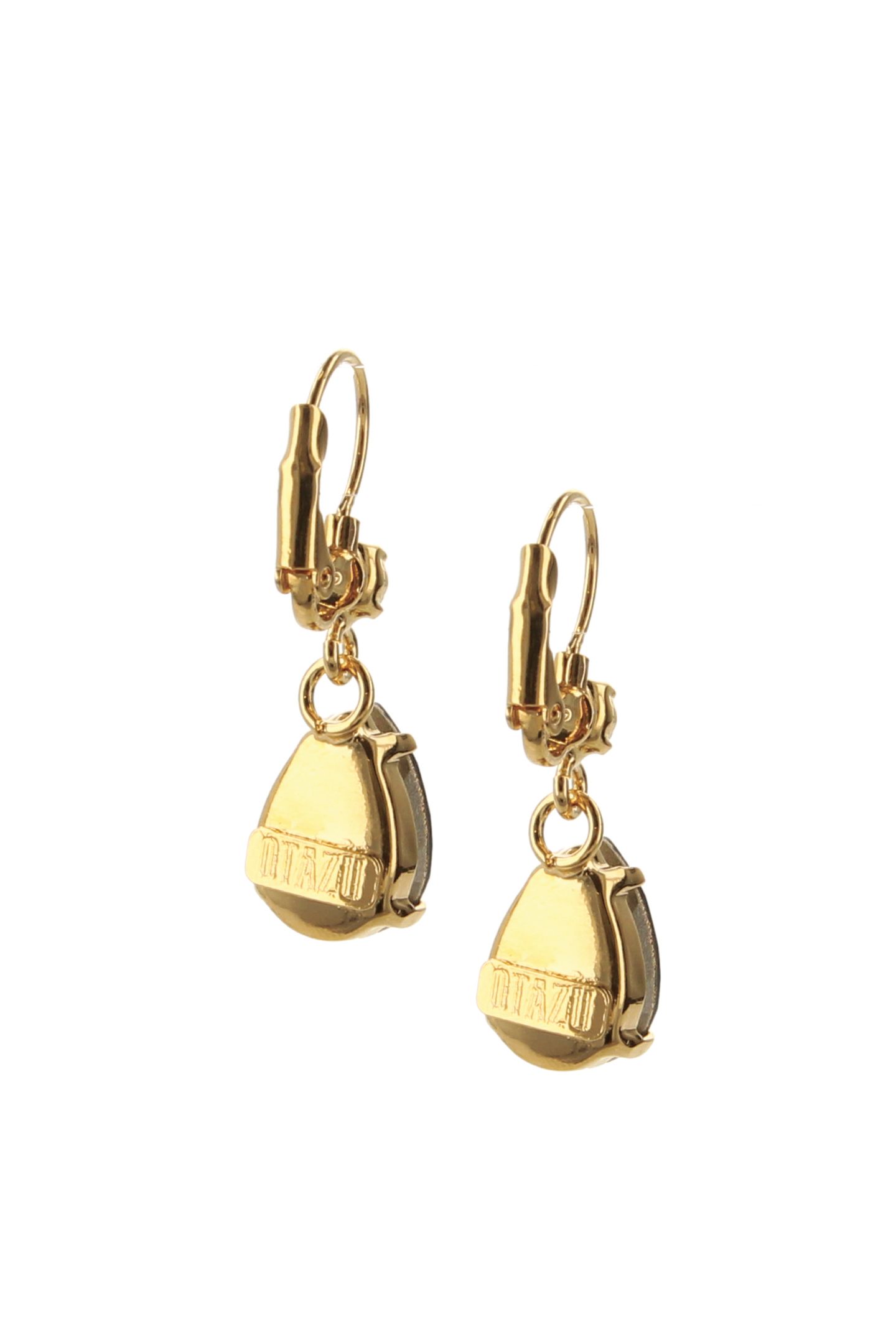 CLASSIC PEACH DELIGHT GOLD EARRINGS 2