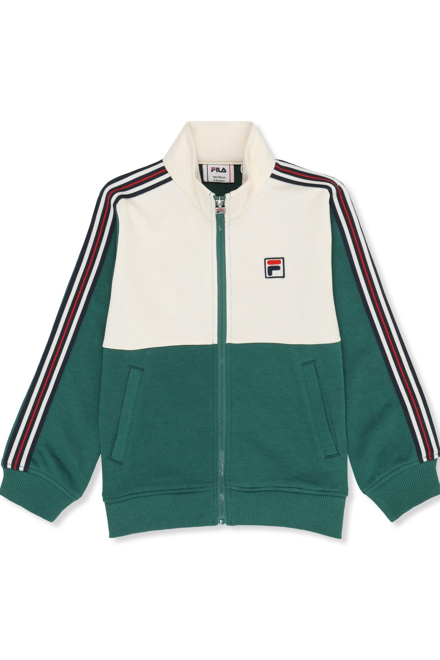 MONTEREGGI REGULAR HERITAGE TAPE TRACK JACKET POSY GREEN-EGR 1