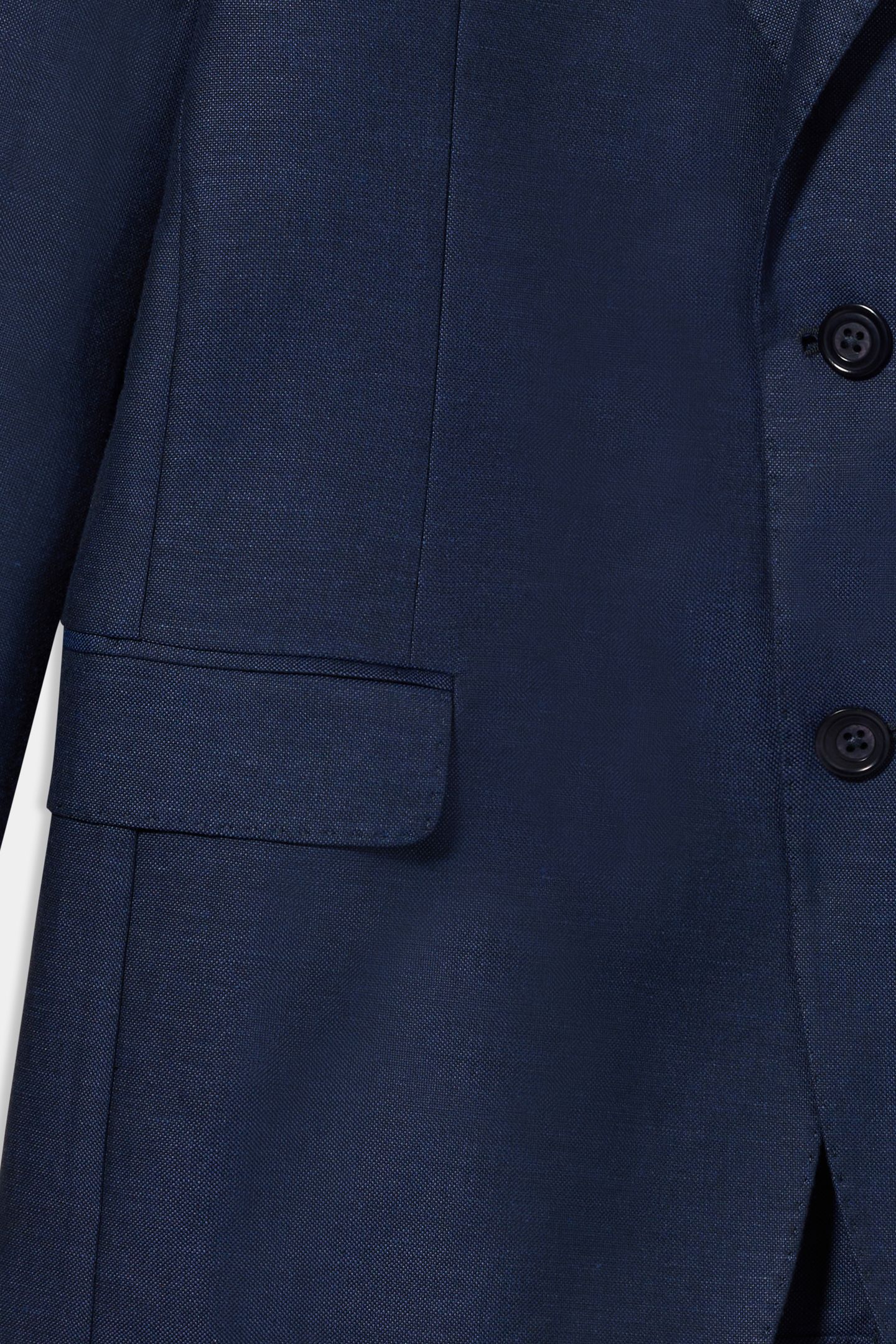 JACKET REGULAR LINING LINEN BLUE 4