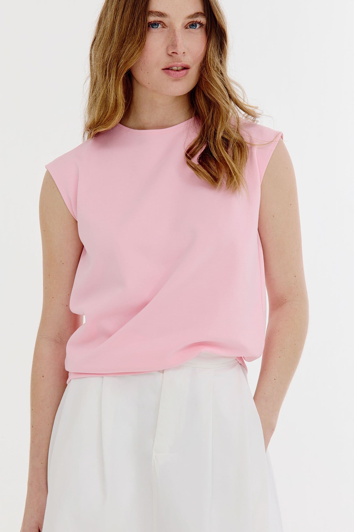 BASTIAAN T-SHIRT LIGHT PINK 1
