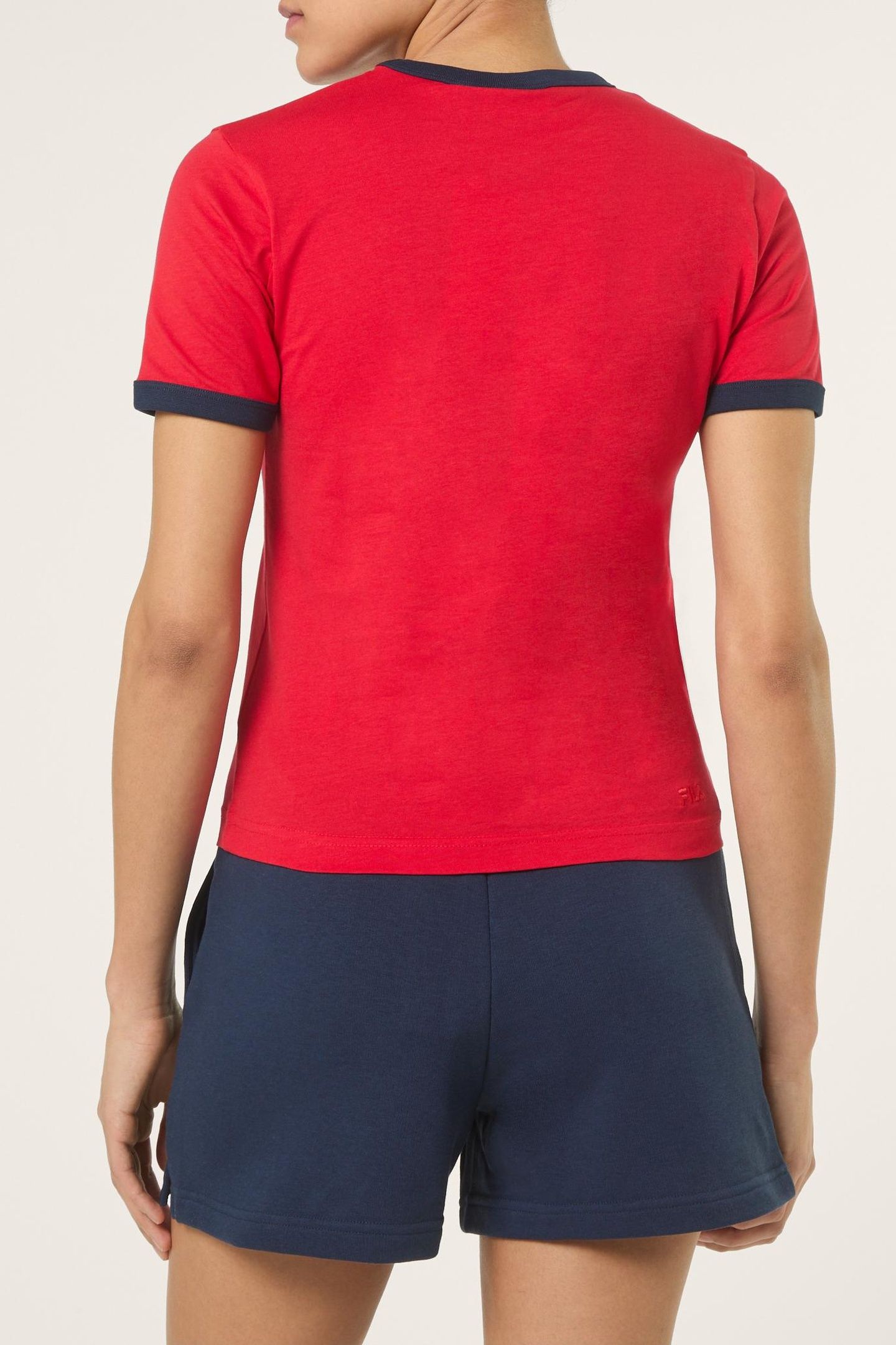 MARLIA REGULAR GRAPHIC RINGER T-SHIRT TRUE RED 4