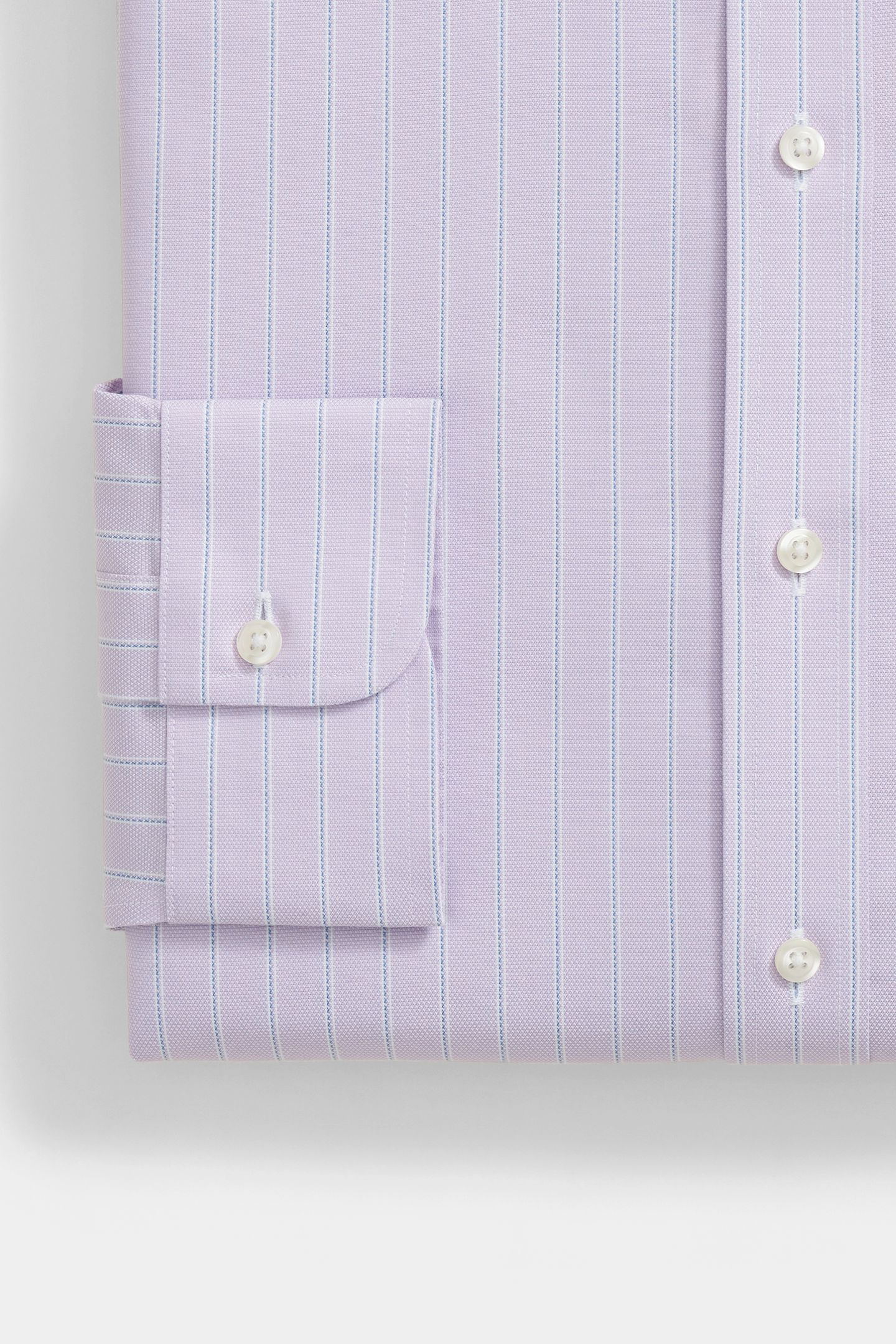 SLIM FIT NON-IRON OXFORD SHIRT WITH AINSLEY COLLAR LIGHT PUR 3