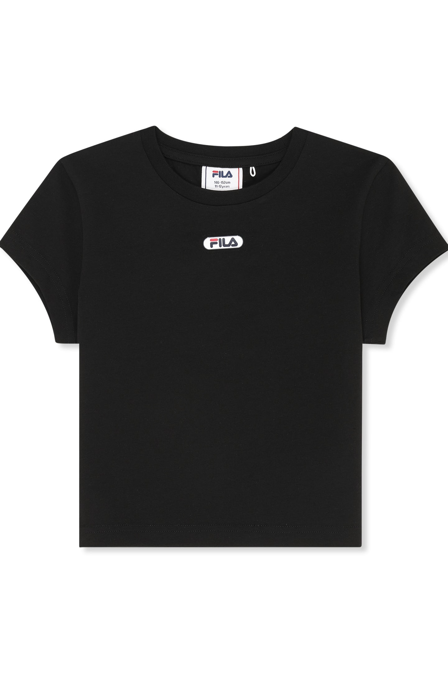 CERANOVA CROPPED LOGO T-SHIRT BLACK 1