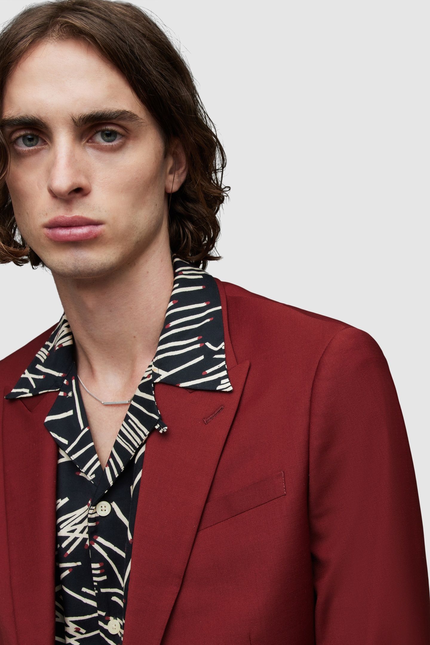 RAIDES BLAZER DULLED RED 9