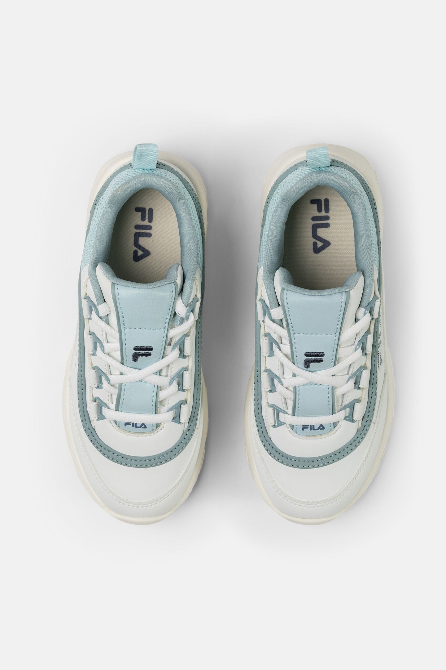 STRADA LOGO KIDS WHITE-BLUE GLOW-MARSHMALLOW 5