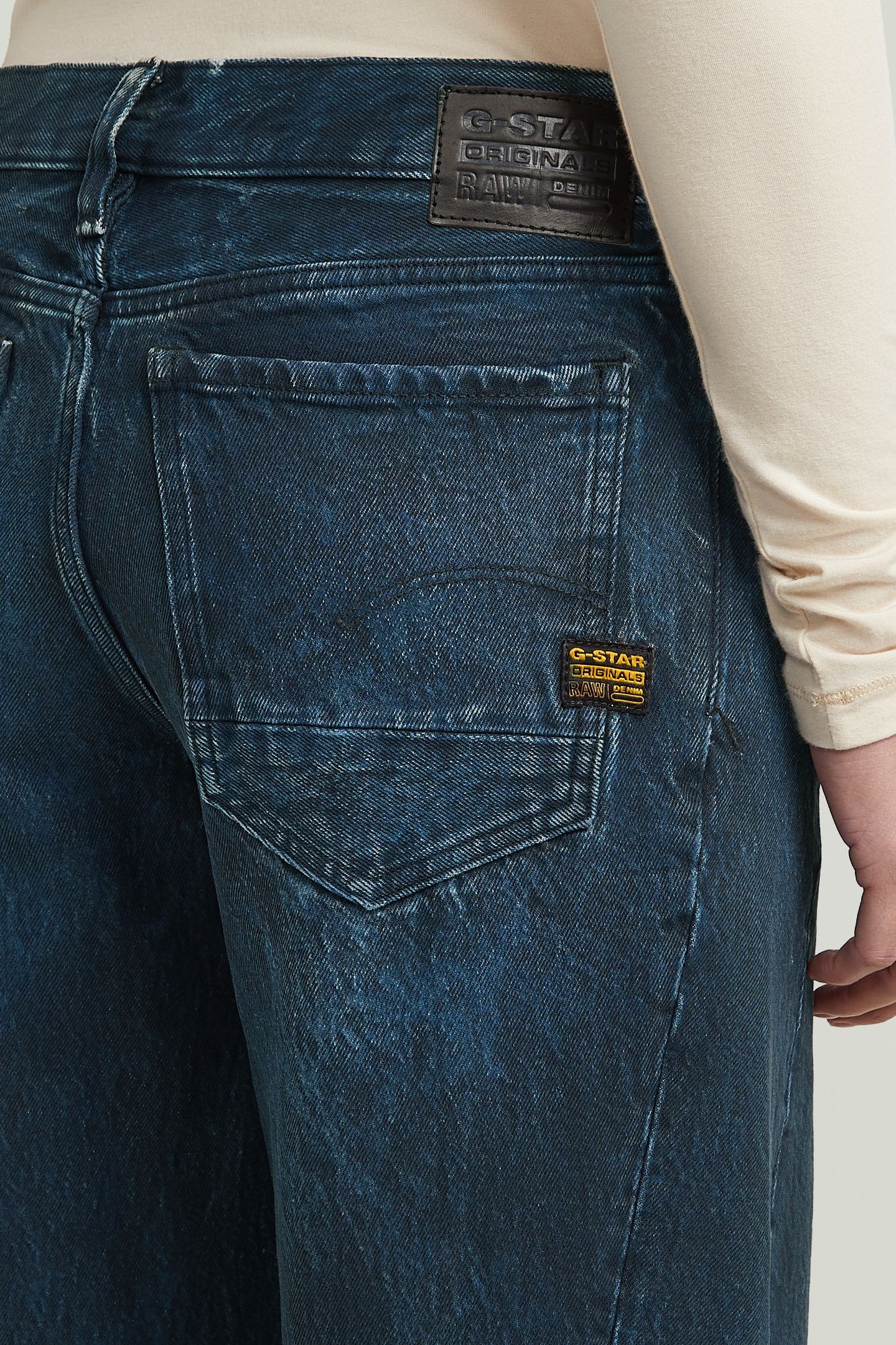 CONTOR 3D LOOSE JEANS BLUE 6