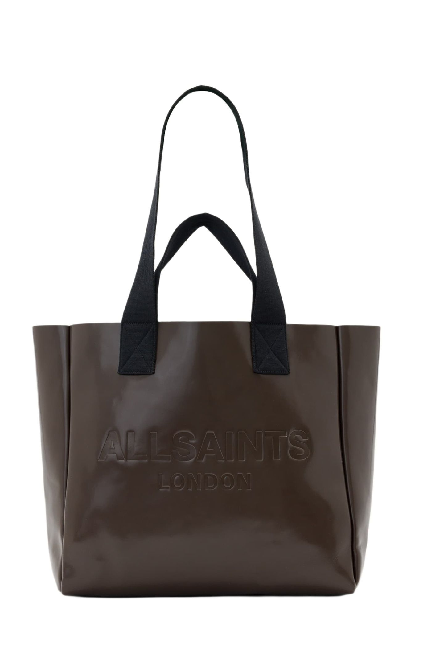 IZZY LEATHER TOTE FANGO BROWN 3