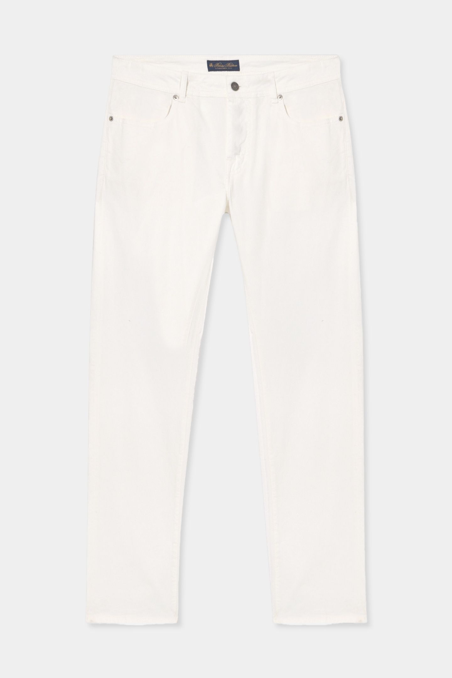 STRETCH COTTON 5-POCKET PANT WHITE 4