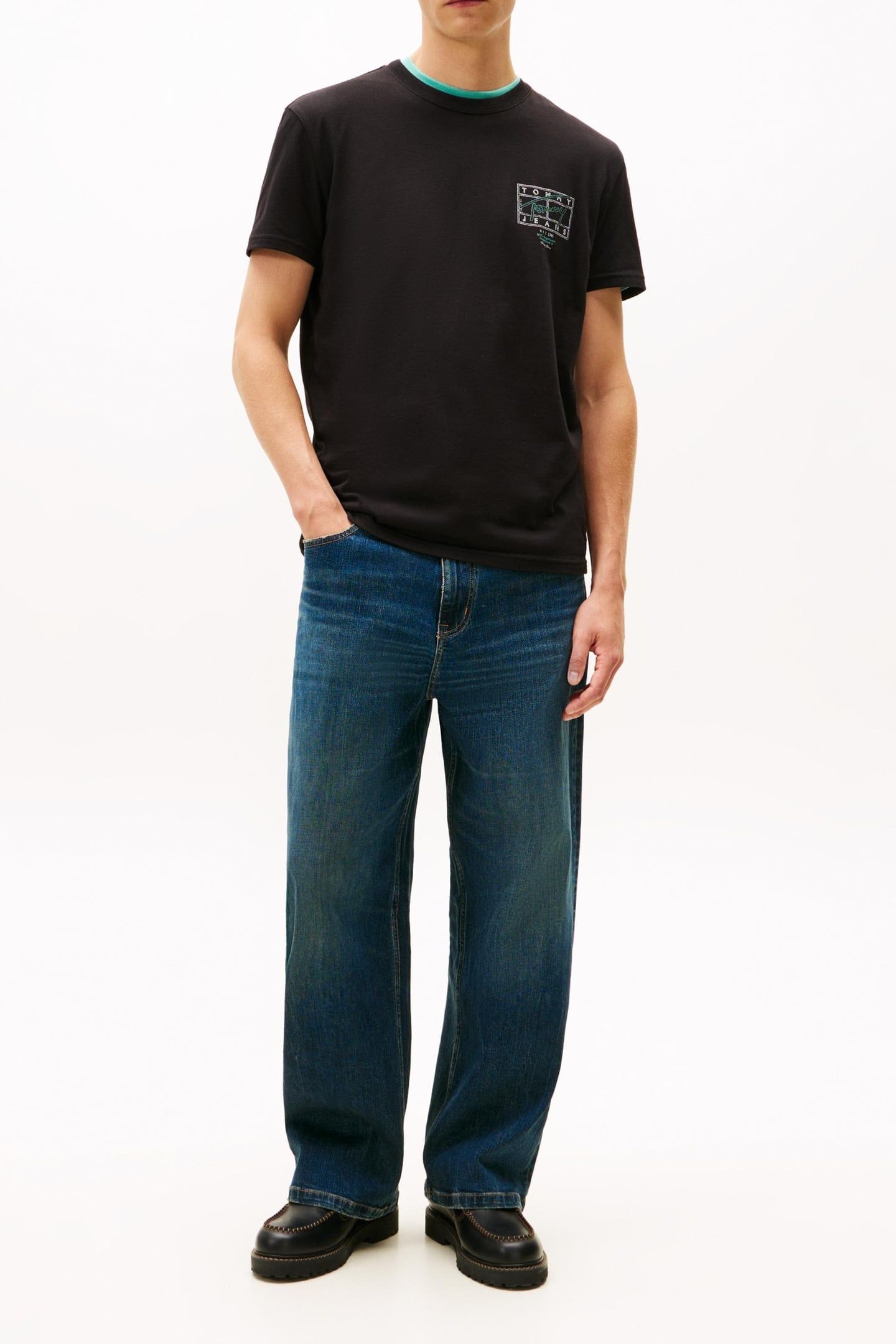 REGULAR SIGN SPRAY T-SHIRT BLACK 2
