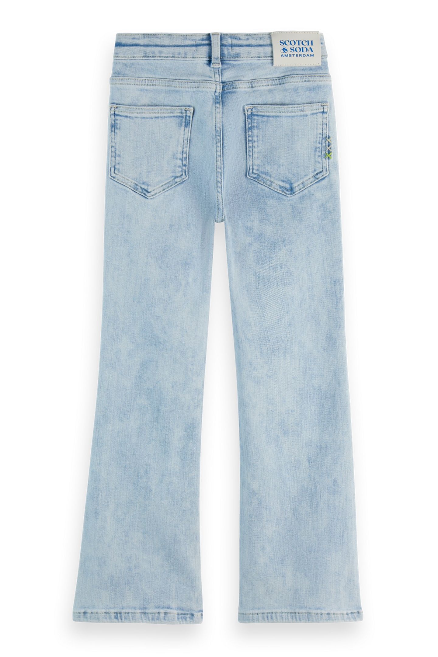 GIRL THE CHARM CLASSIC FLARED JEANS SUMMER WORN SUMMER WORN 2