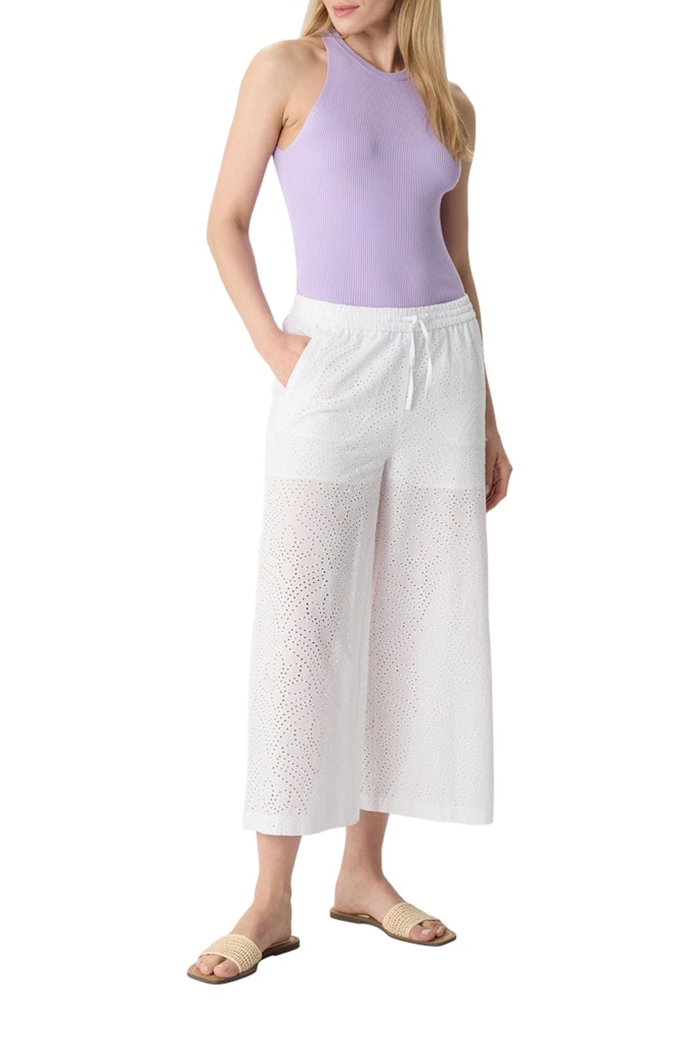 PANTS 7/8 WHITE 2