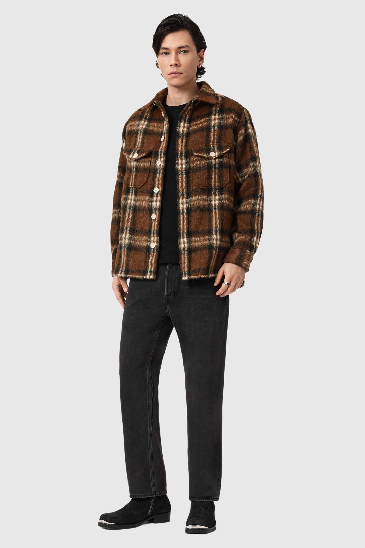ROYODO LS SHIRT BROWN 2