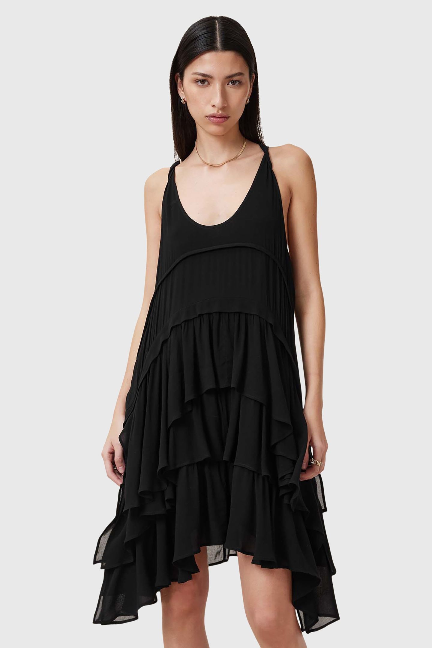 CAVARLY MINI DRESS BLACK 3