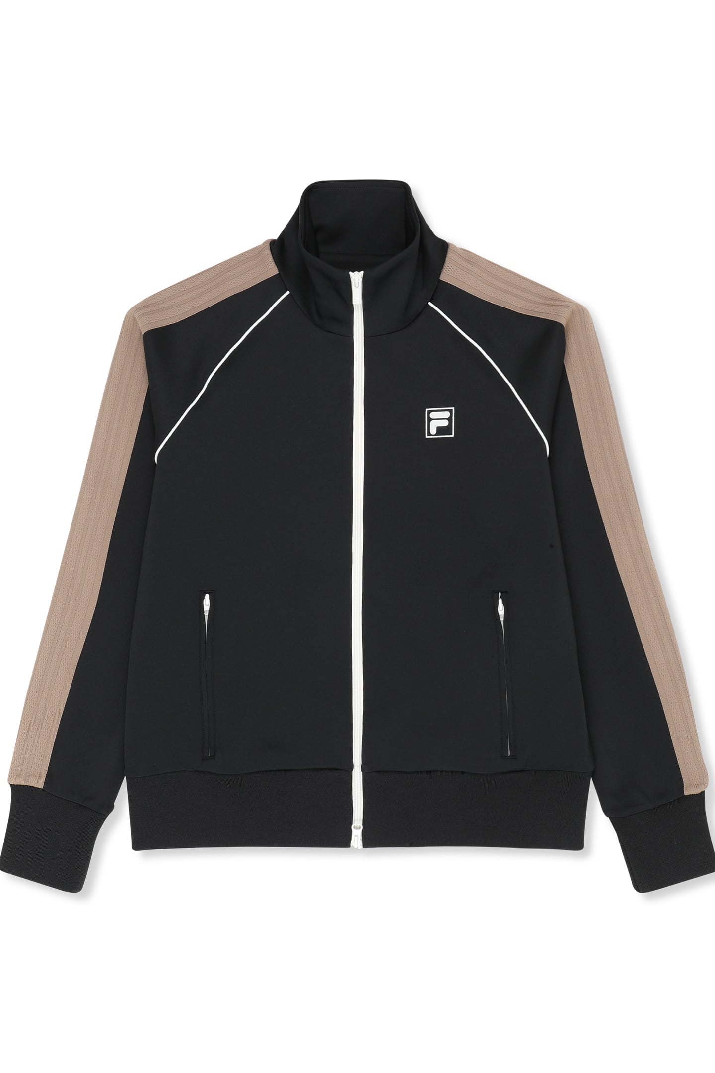 MARLIANO REGULAR TAPED TRACK JACKET BLACK 4