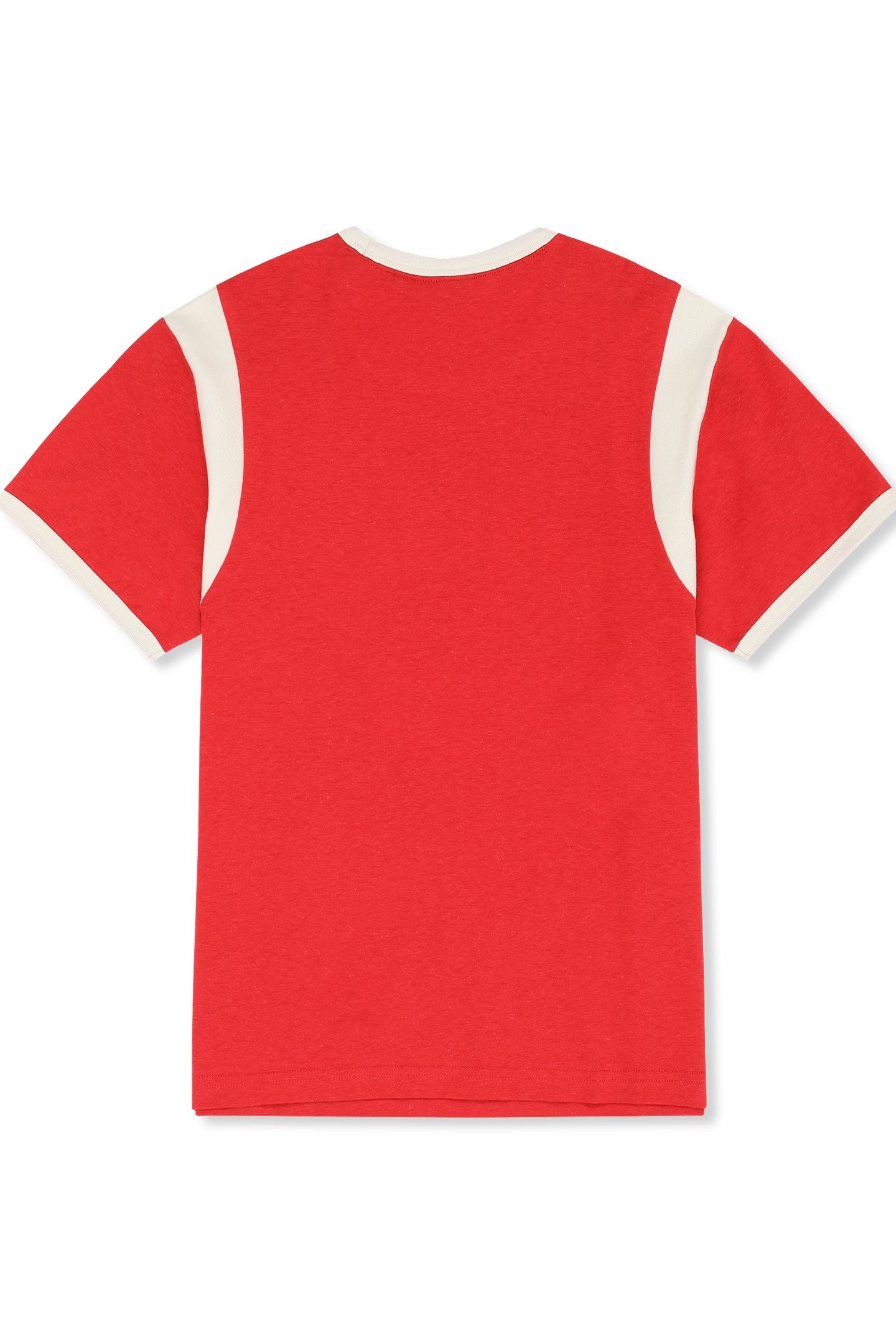 MONTALTO RELAXED GRAPHIC RINGER T-SHIRT TRUE RED-EGRET 5