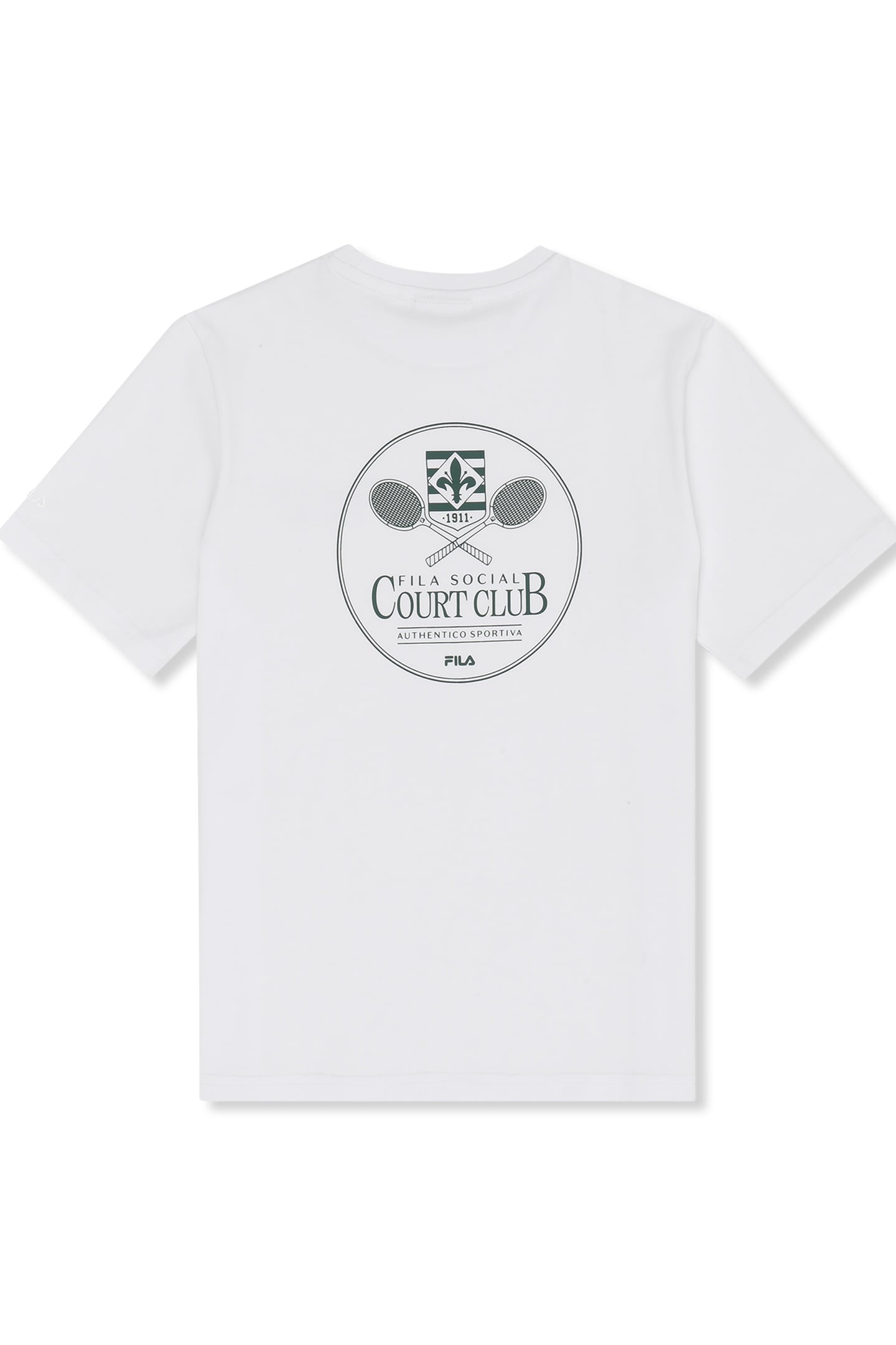 MONTANELLI LOOSE GRAPHIC T-SHIRT BRIGHT WHITE 2