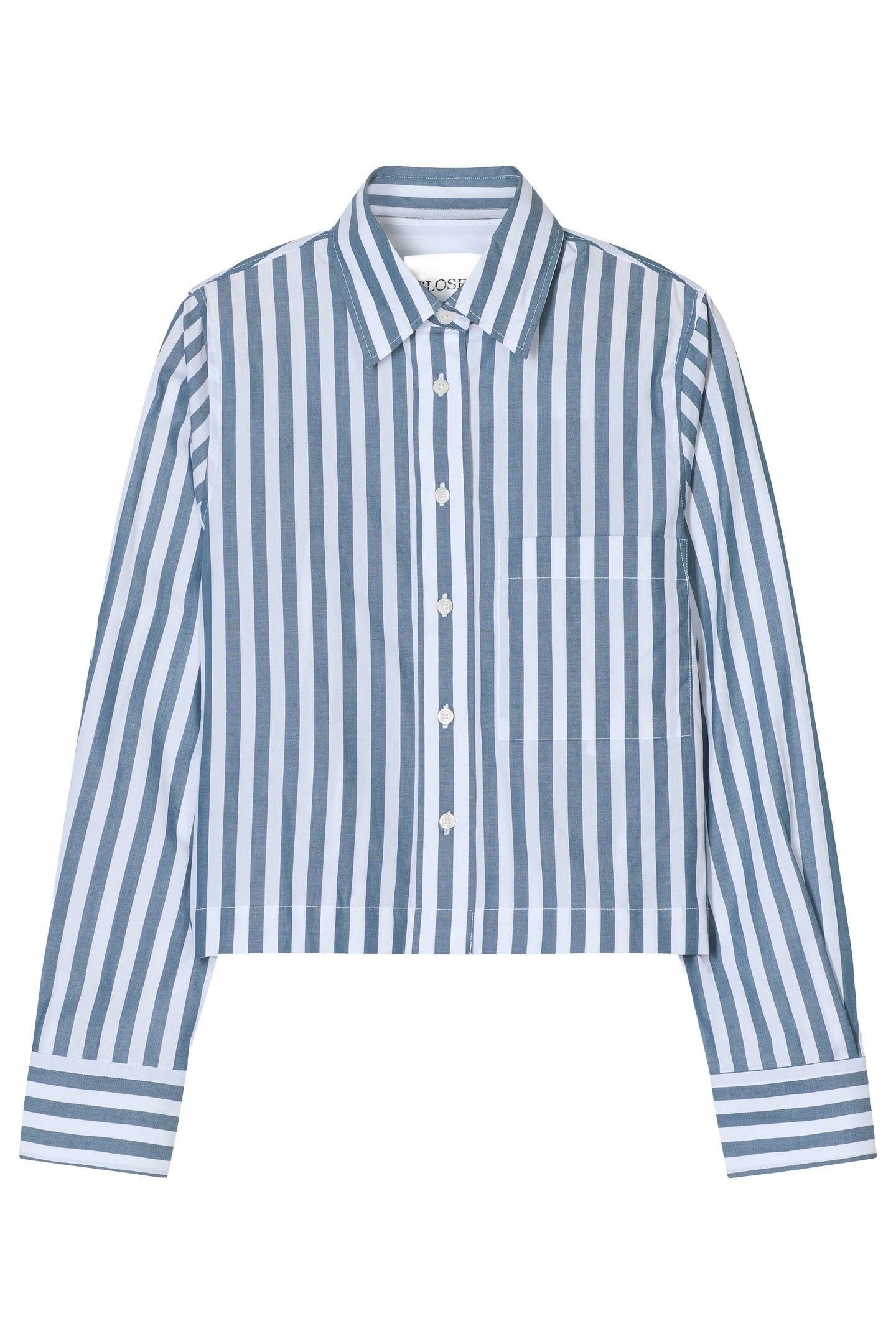 CROPPED CLASSIC SHIRT LED GREY 6