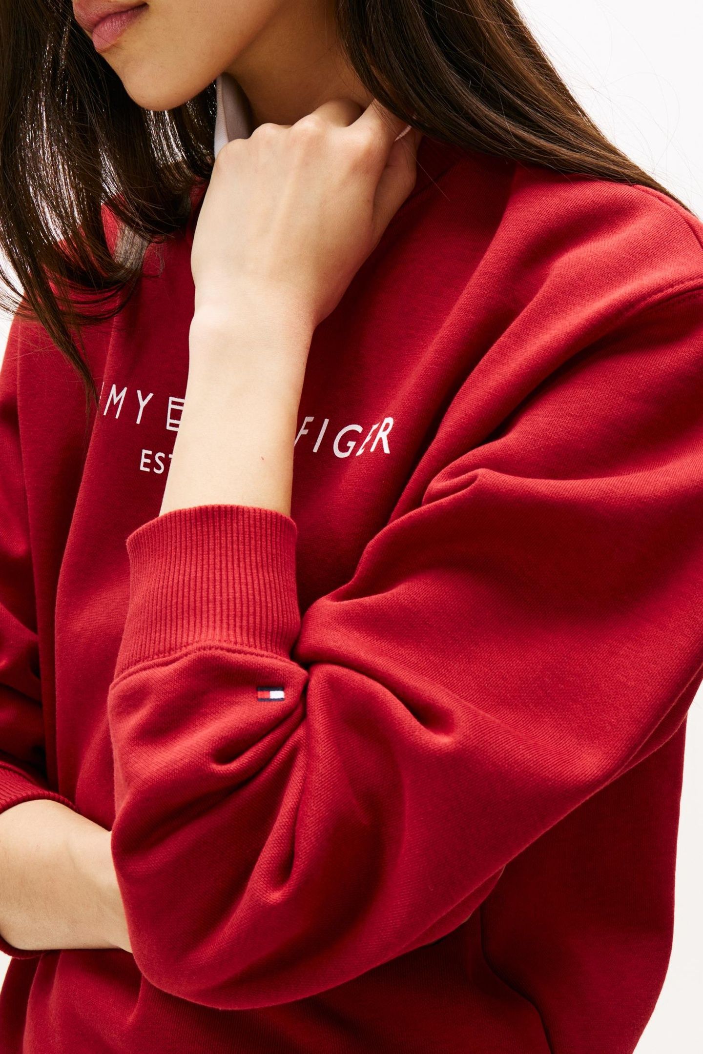 MODERN REGULAR CORP LOGO SWEATSHIRT REGATTA RED 5