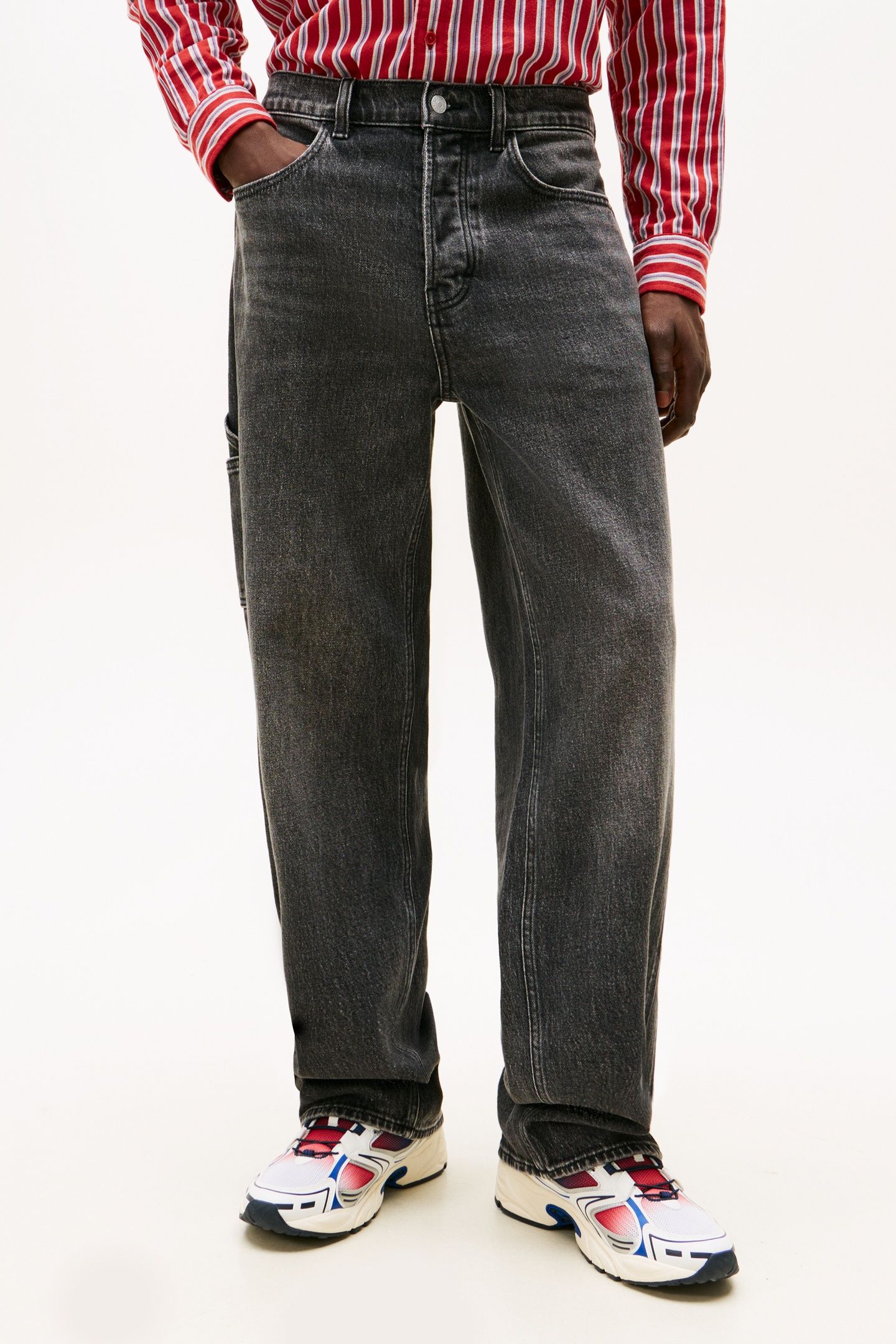 JAIMIE RELAXED STRAIGHT JEANS PANTOLON DENIM BLACK 1