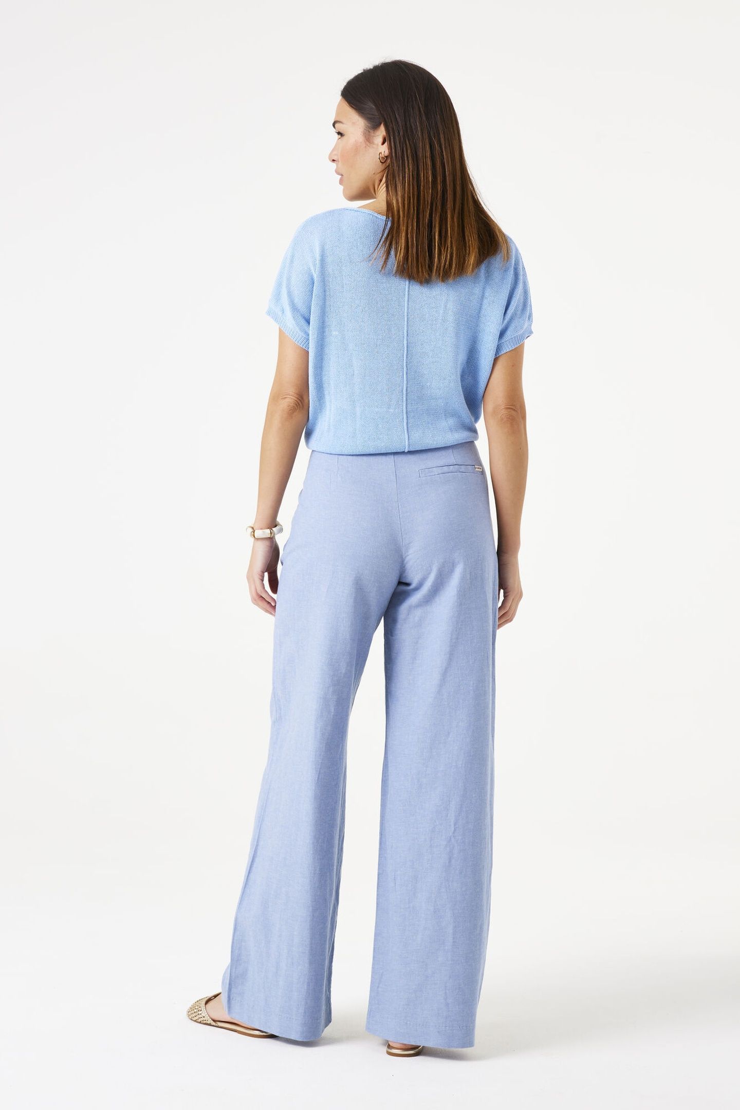 LADIES PANTS LT. CHAMBRAY 3