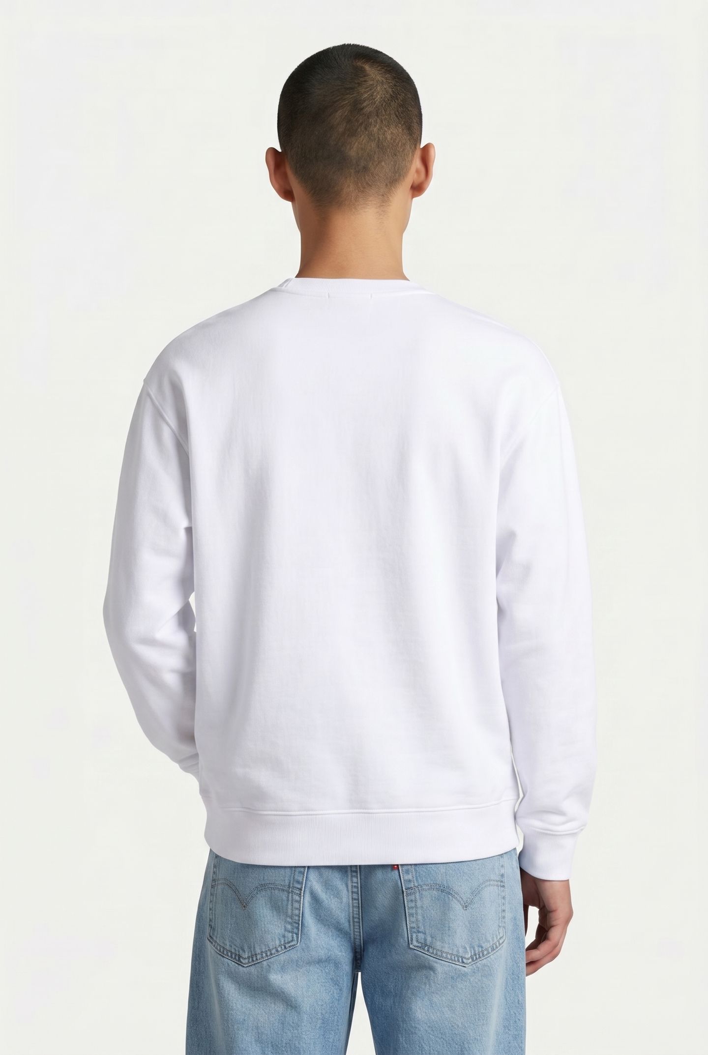 RELAXED T2 GRAPHIC LEVIS POSTER FILLED WHITE 2