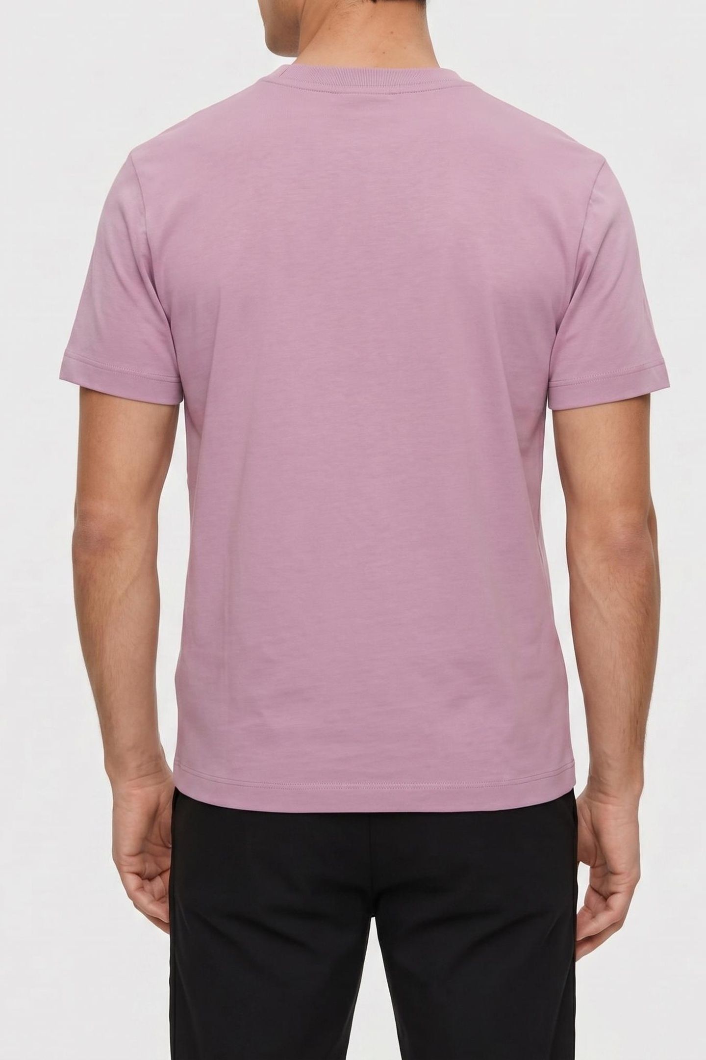 SS EASY MONOGRAM TEE ORCHID HAZE 2