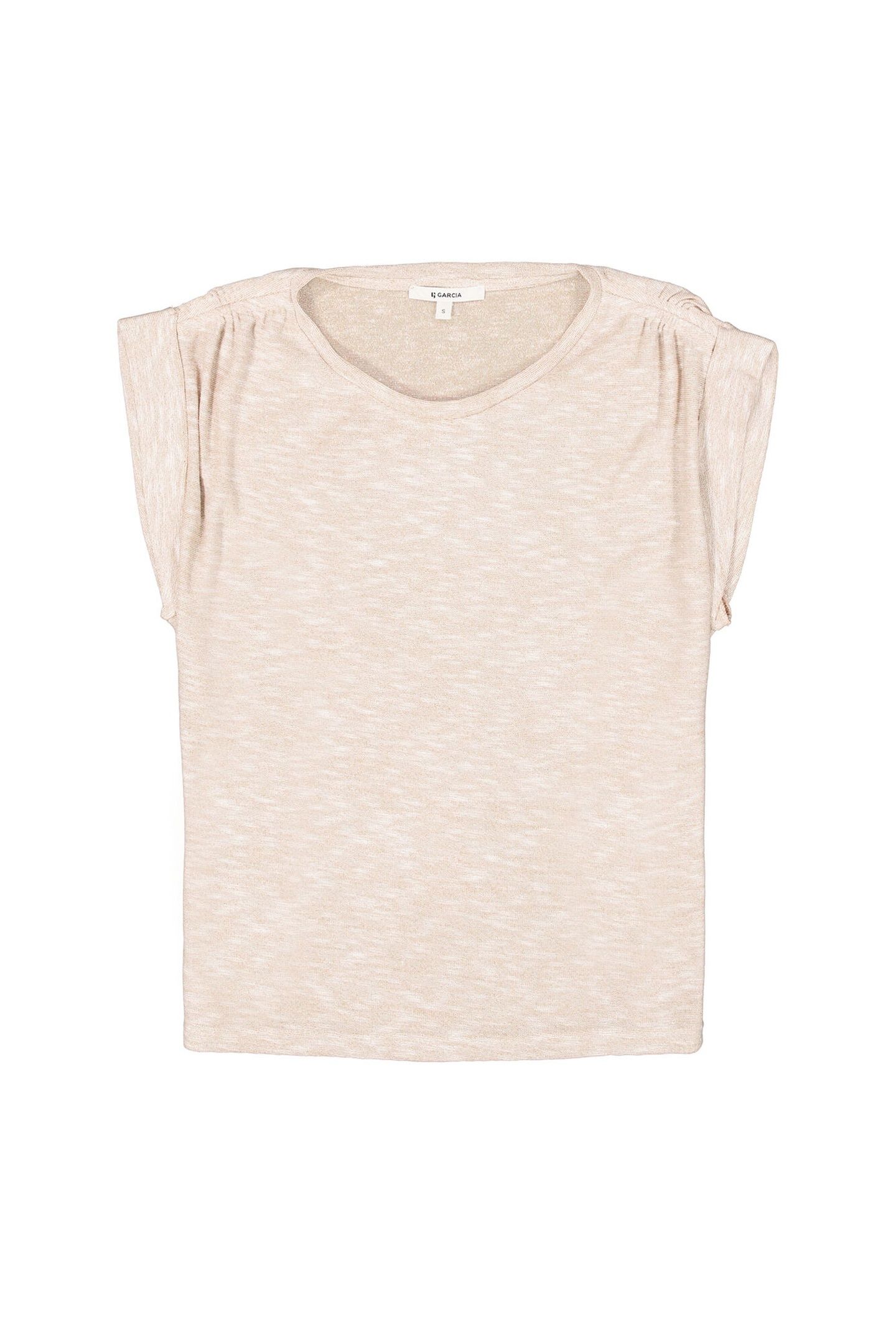 LADIES T-SHIRT SS BEIGE STONE 4