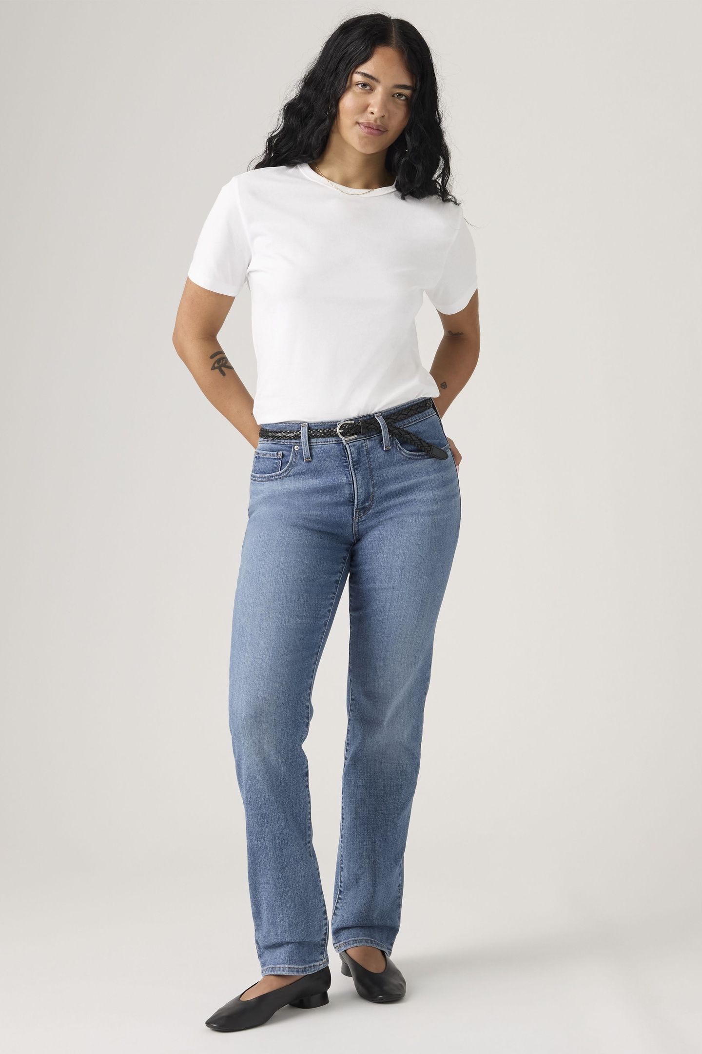 314 SHAPING STRAIGHT JEANS 2