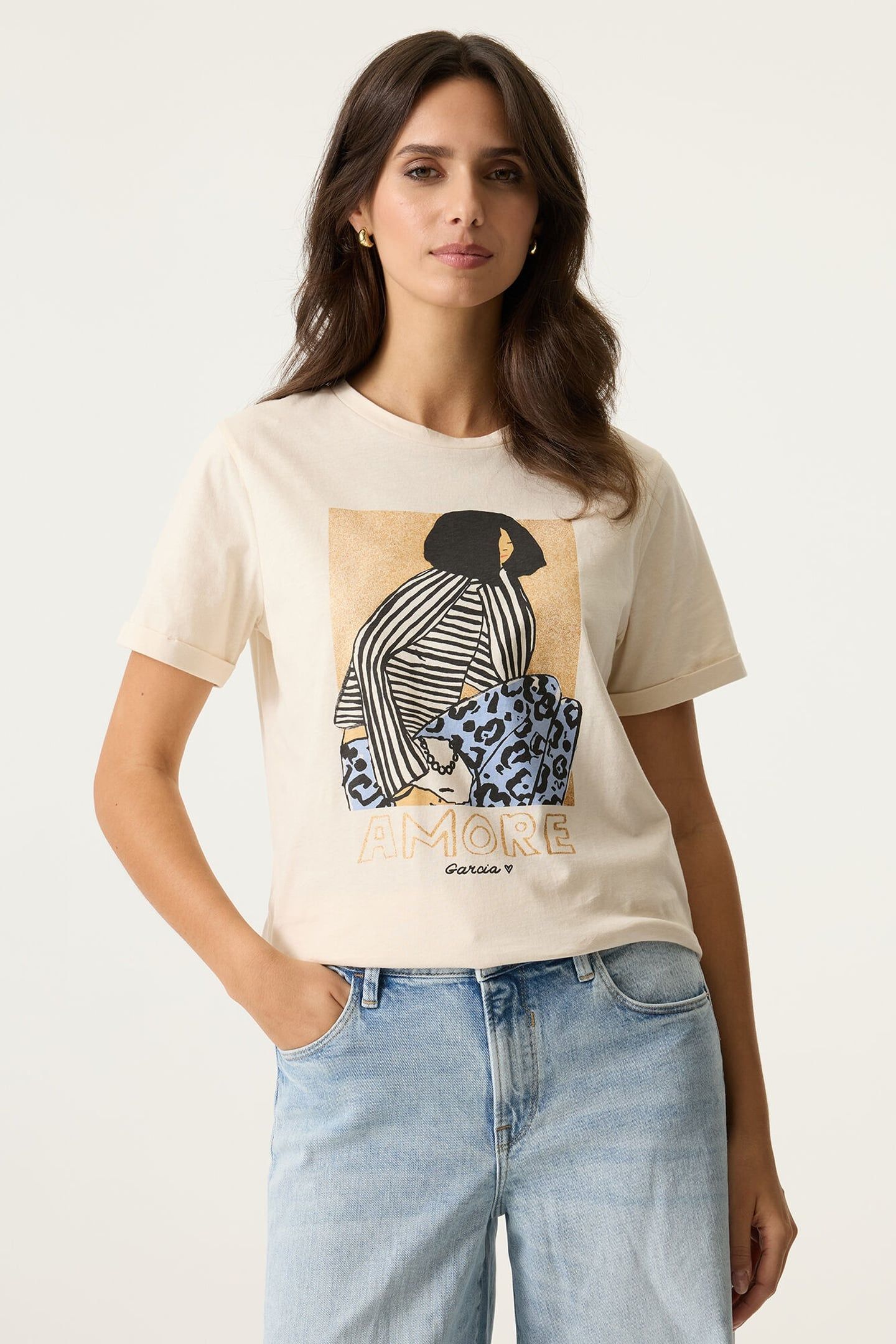 LADIES T-SHIRT SS WHITECAP 1