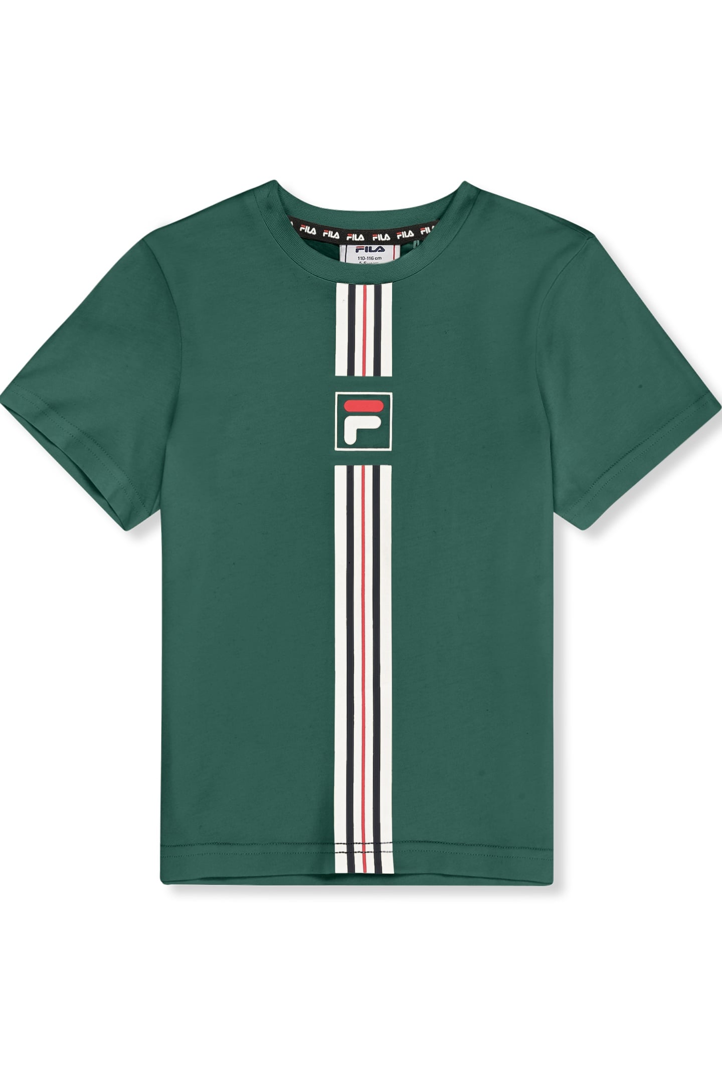 MONTEREGGI REGULAR HERITAGE TAPE T-SHIRT POSY GREEN 1