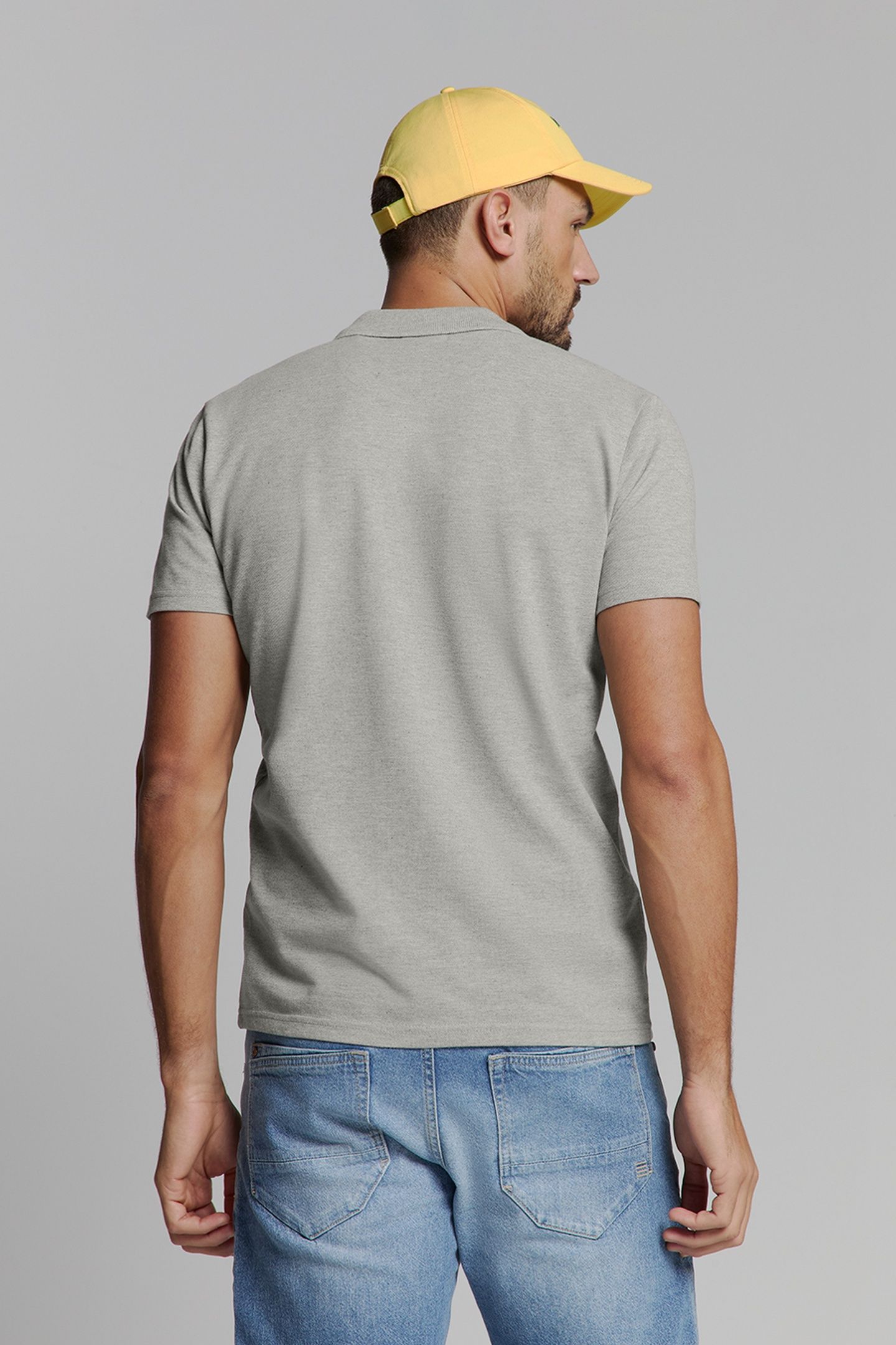 POLO MELANGE GREY MELANGE 3