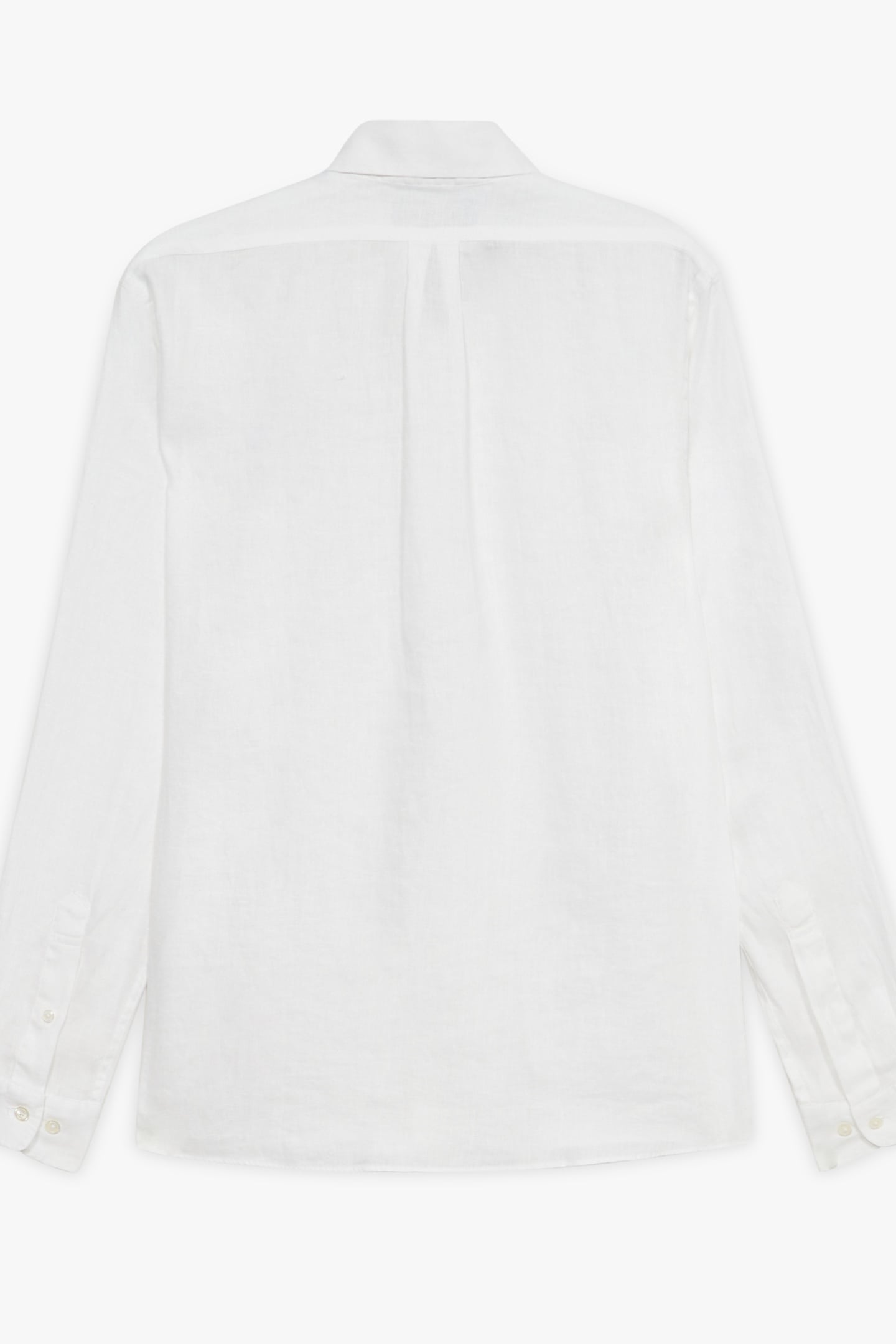 BUTTON DOWN SHIRT LINEN WHITE 3