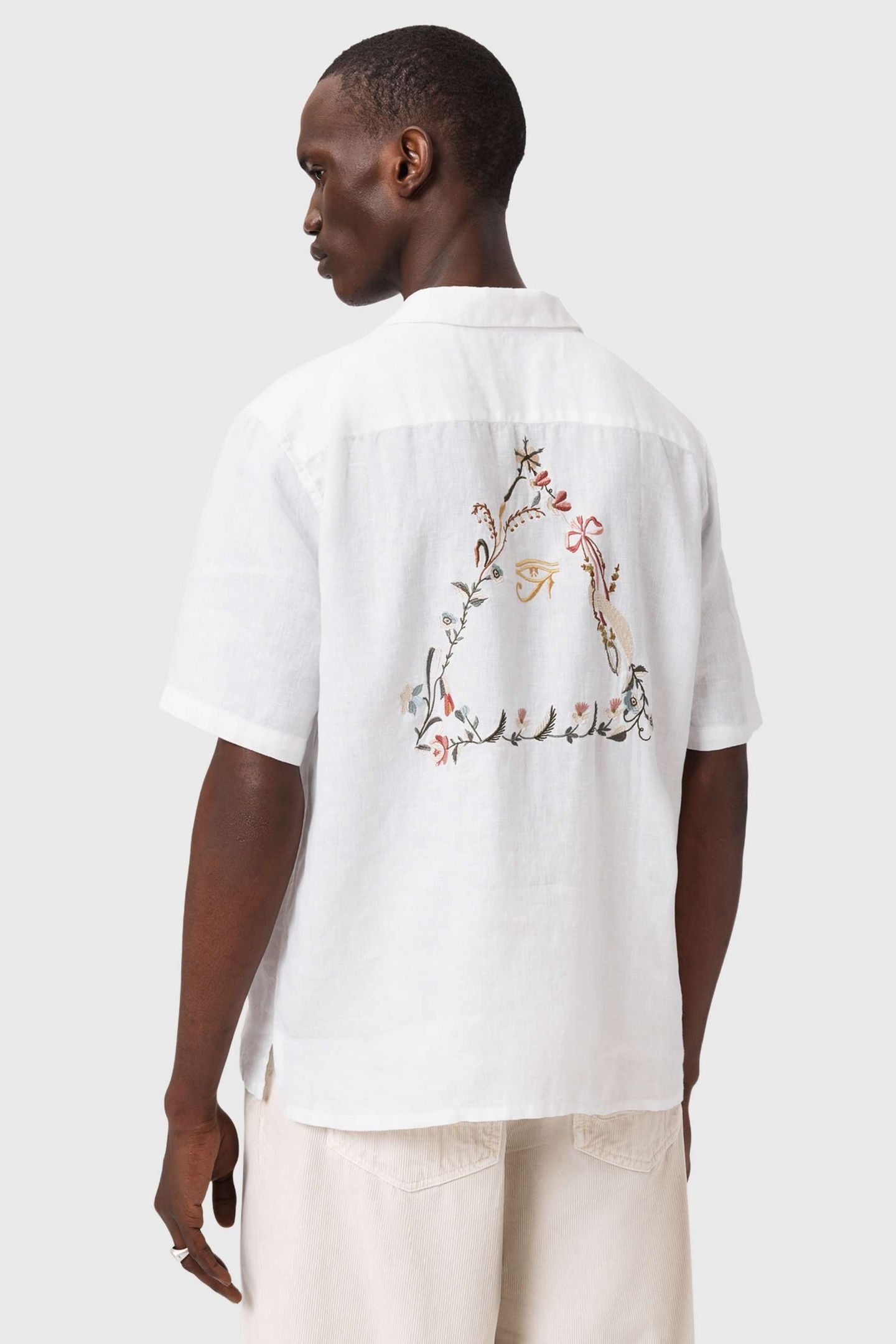 TRI SS SHIRT ECRU 4