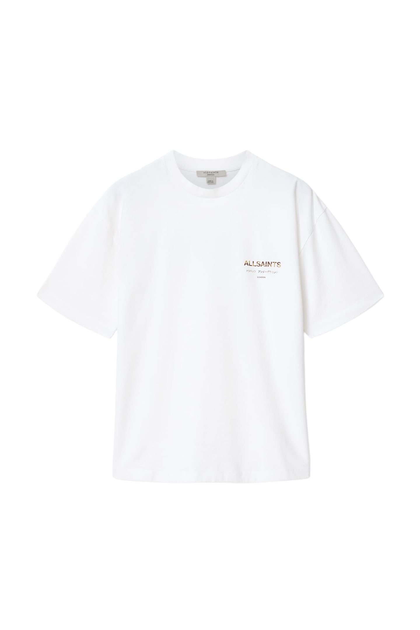 UNDERGROUND ETTA TEE WHITE/COW PRINT 7