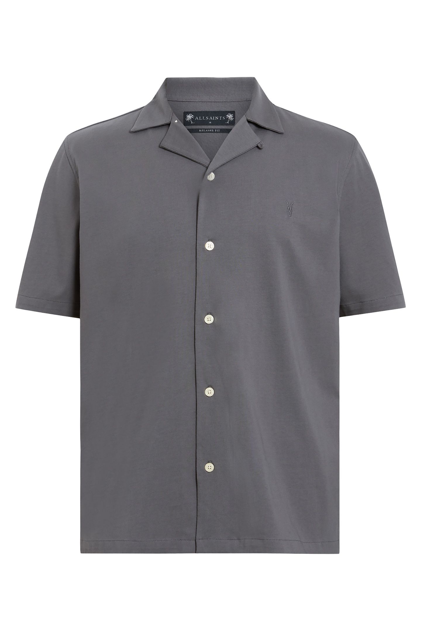 HUDSON SS SHIRT IRON GREY 4