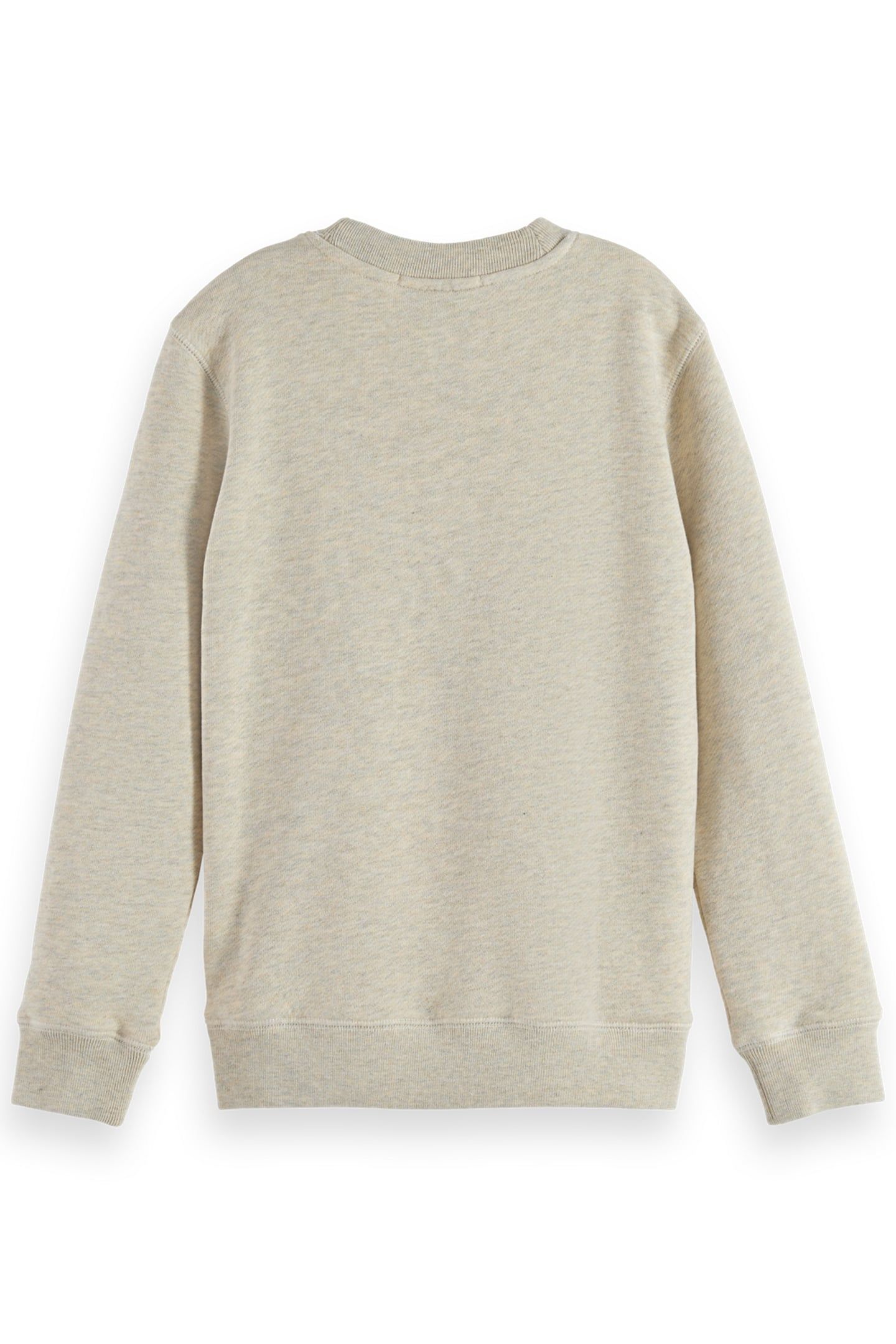 BOY DENIM WASHED ARTWORK SWEATSHIRT ECRU MELANGE 2
