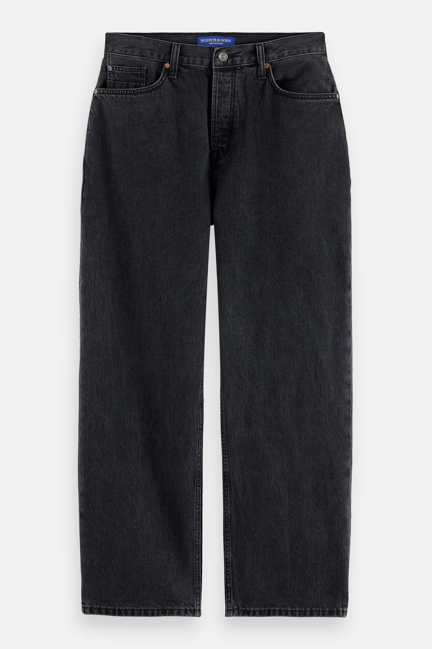 CORE THE PITCH LOOSE FIT JEANS — BLACK BUZZ BLACK BUZZ 10