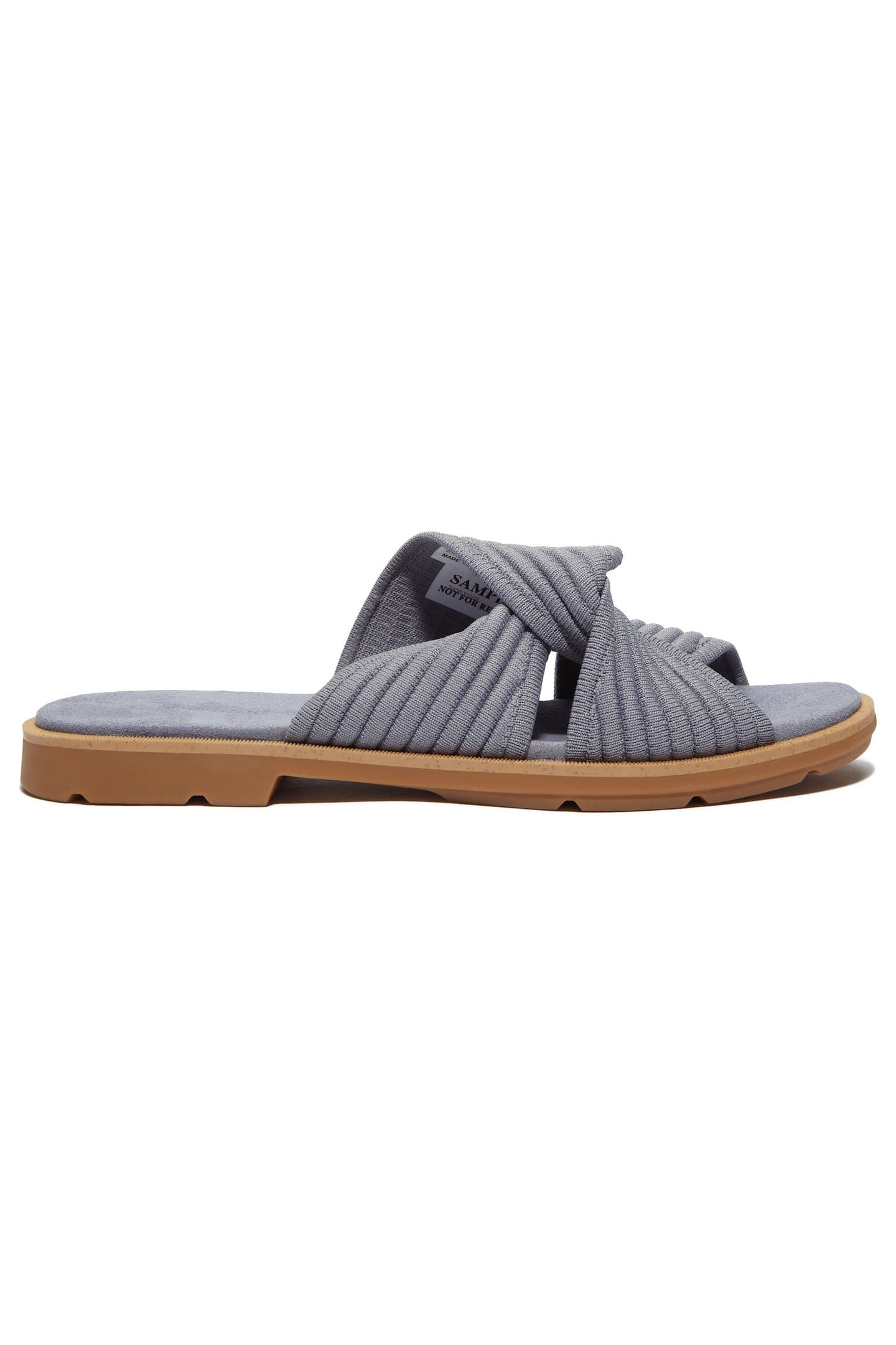 CALISTA BAY SLIDE SANDAL MEDIUM PURPLE KNIT 1