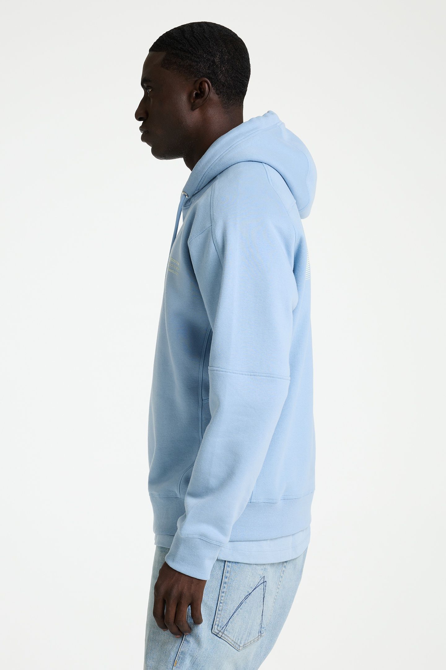MAYOR HOOD SWEATER S. CHAMBRAY 5