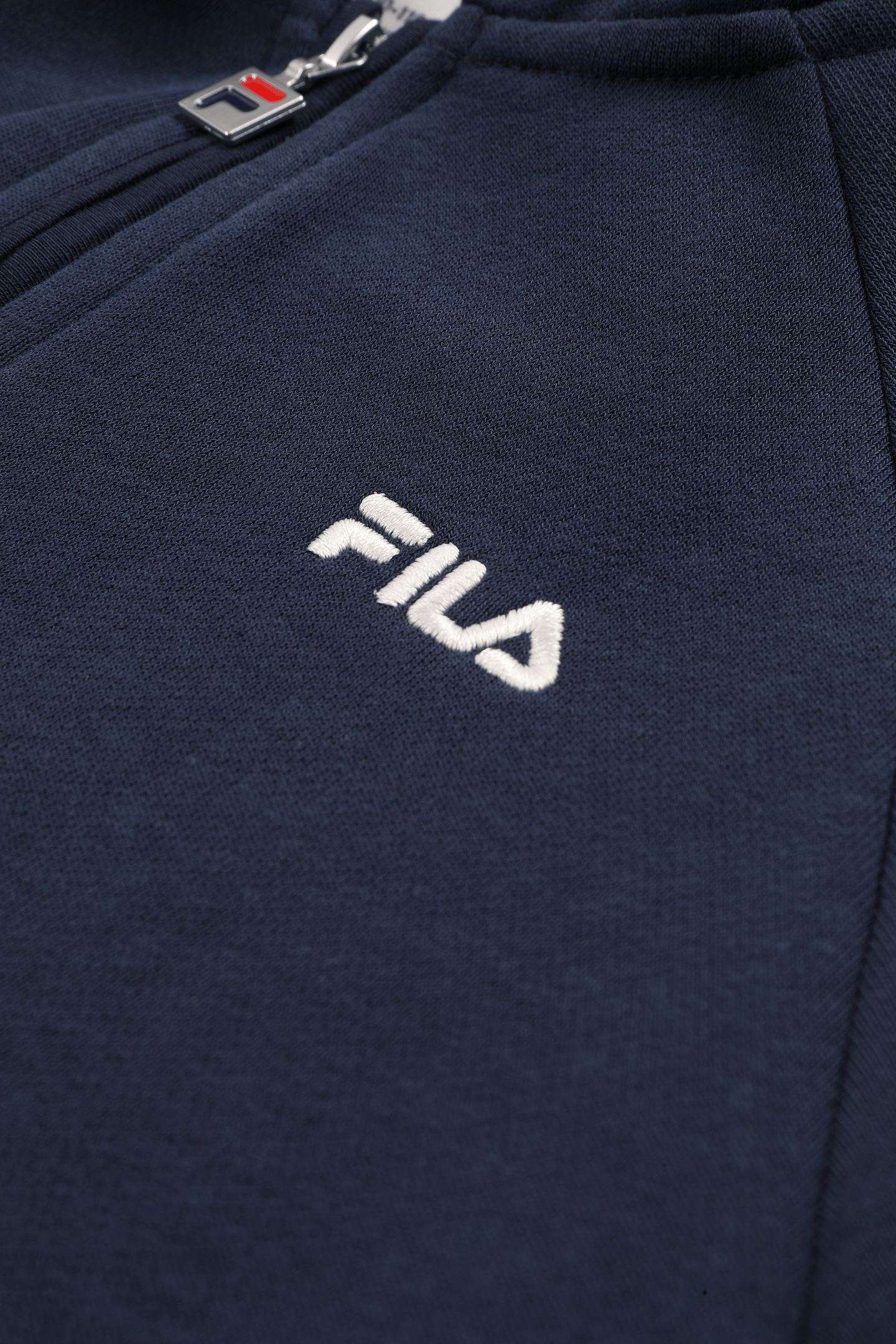 NUGOLA REGULAR HOODED TRACK JACKET BLACK IRIS 3