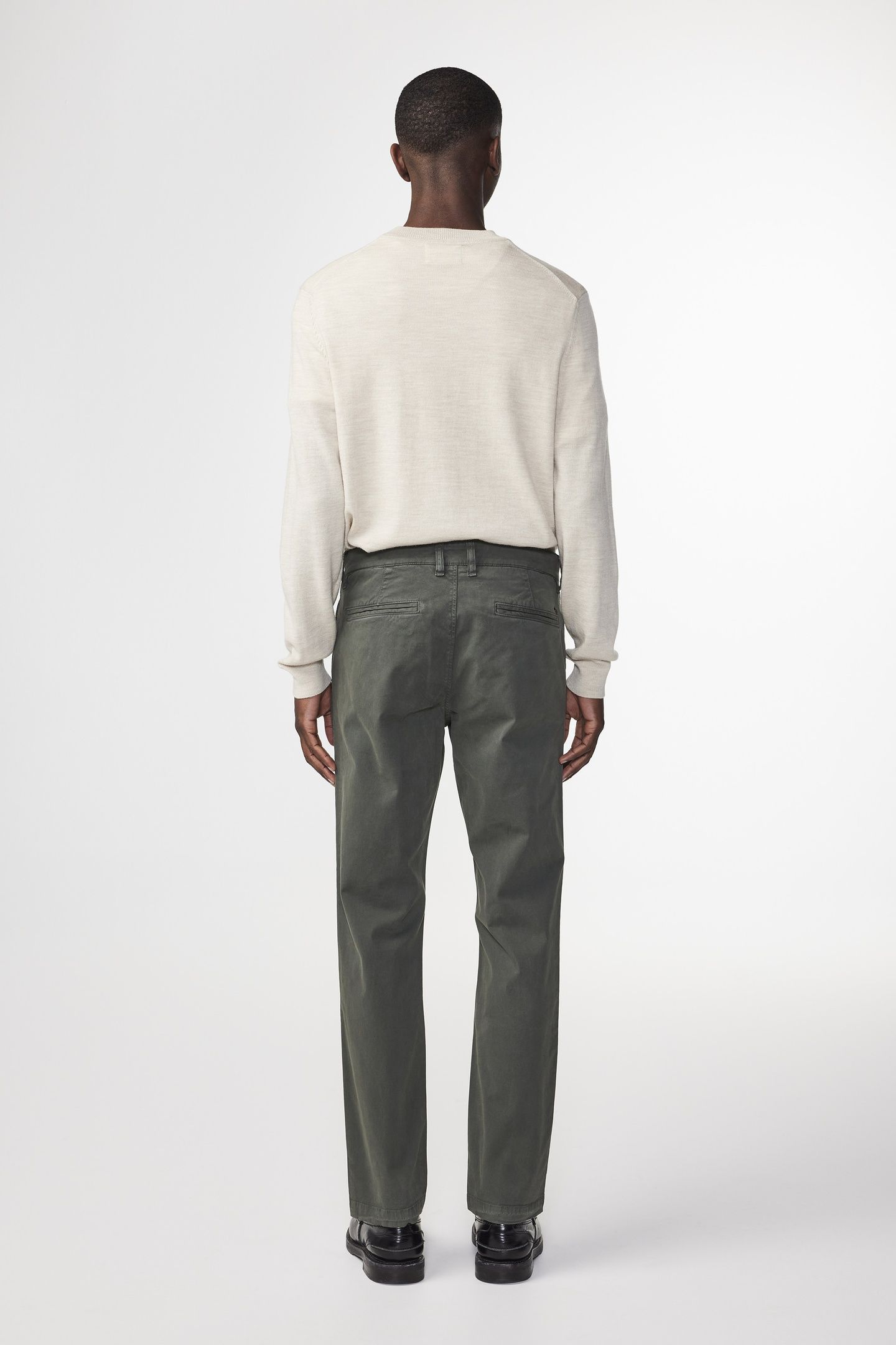 NN07 - MARCO 1400 - REGULAR FIT CHINO PANT - DARK ARMY 2