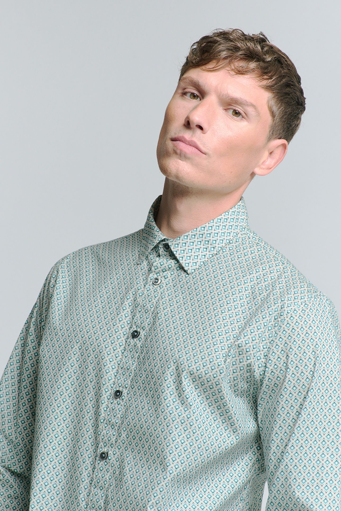 SHIRT STRETCH ALLOVER PRINTED PACIFIC 1