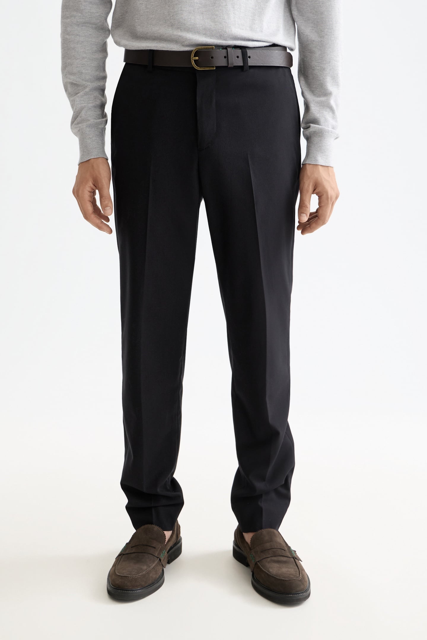 CORE RELAXED STRAIGHT FIT COOL-WOOL BLEND CHINO NIGHT 6