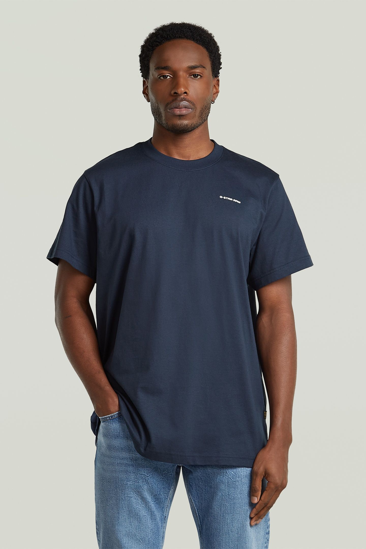 CHEST LOGO LOOSE R T BLUE 1